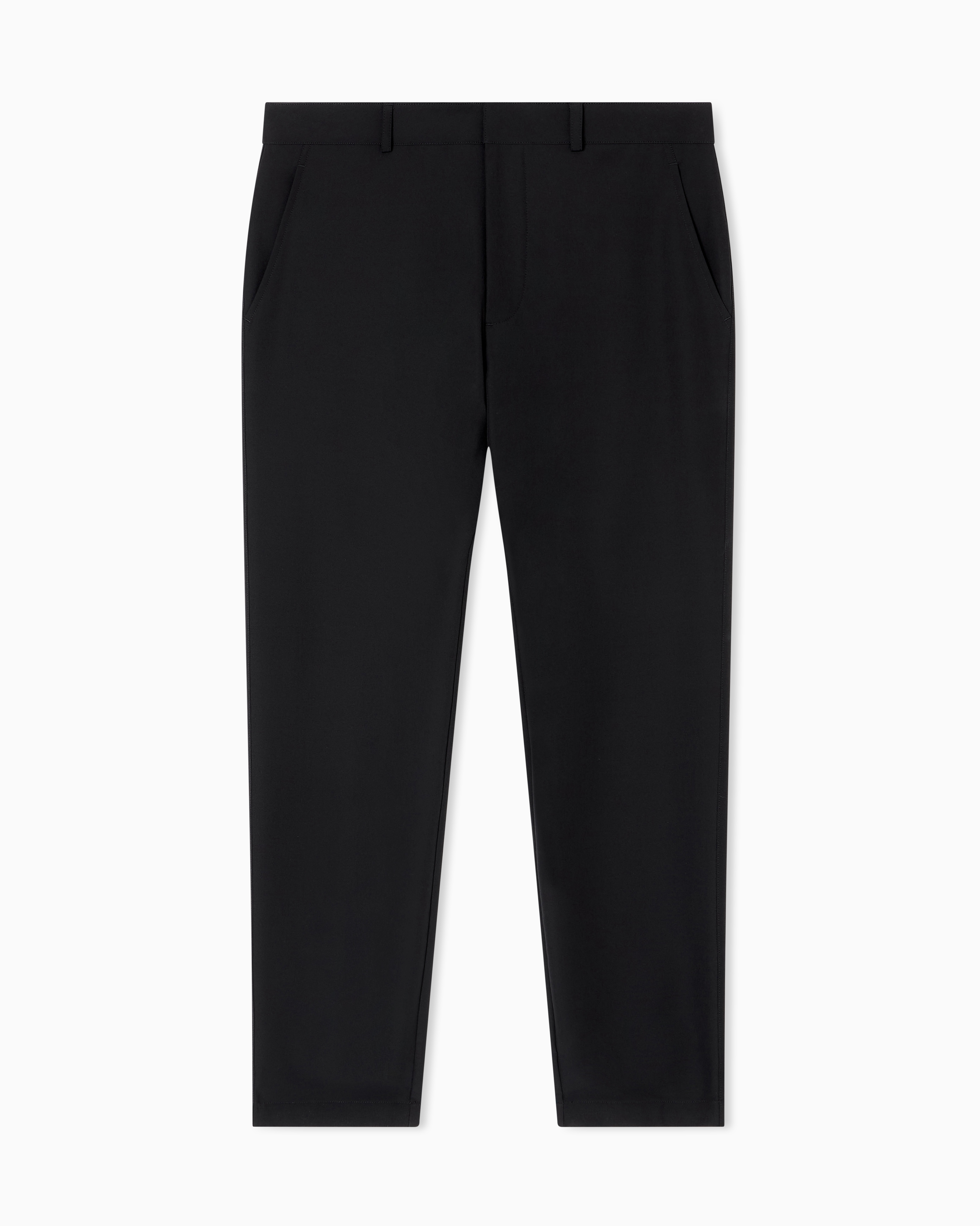 Ea7 Black Golf Pro Ventus7 Technical-Fabric Trousers