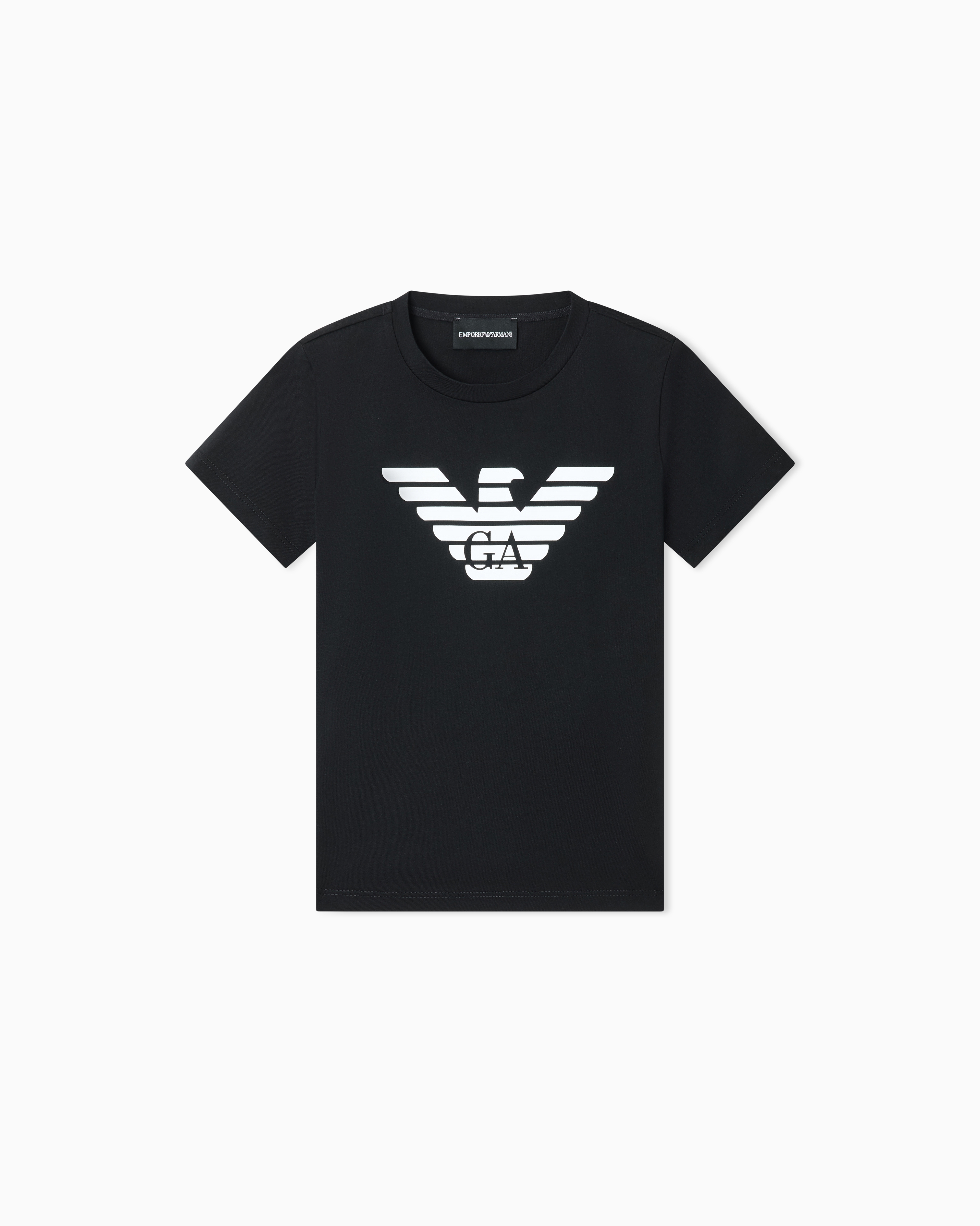 Emporio Armani T-Shirt In Jersey Pima Con Logo