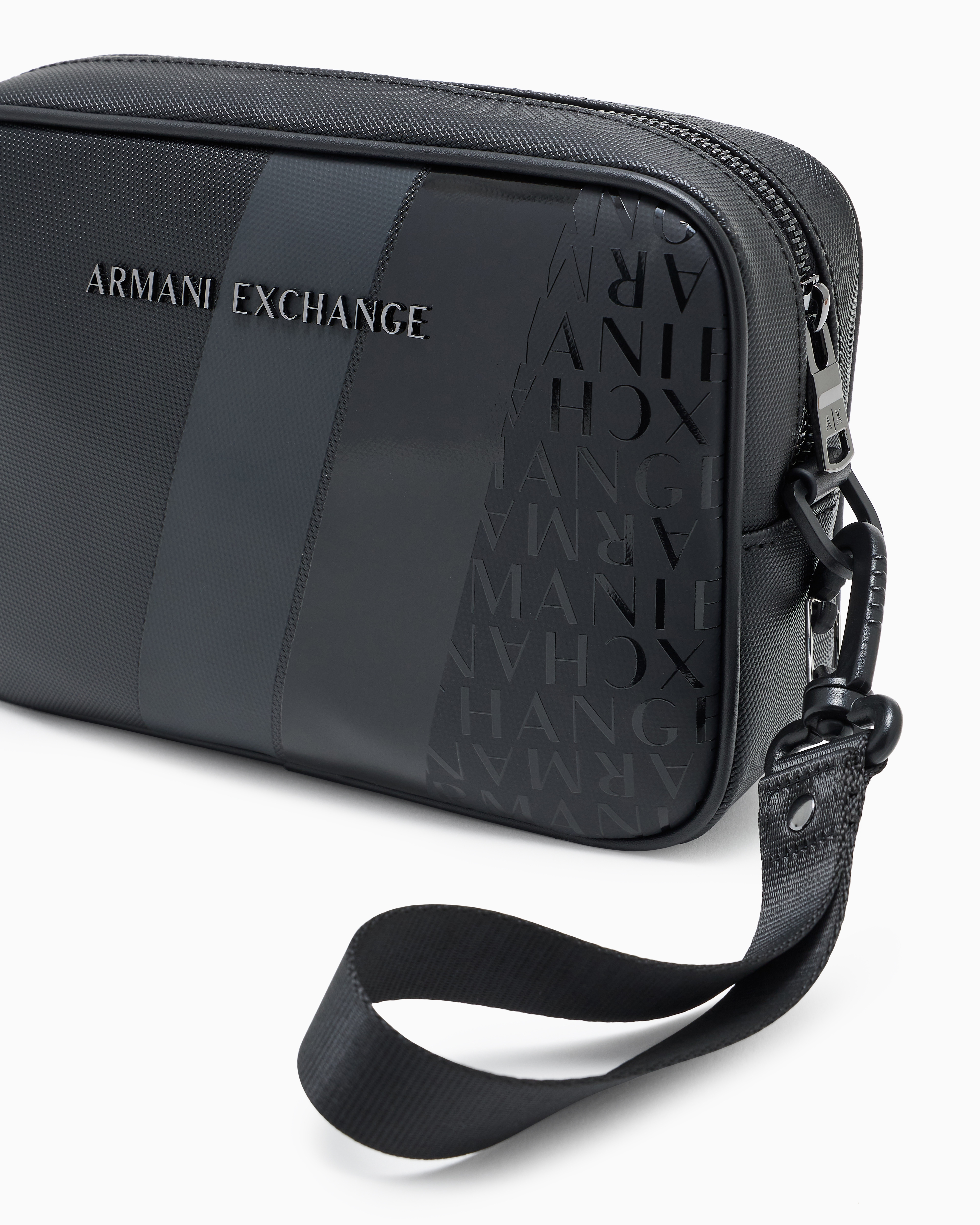 Shoulder bag with contrasting band | Armani Exchange