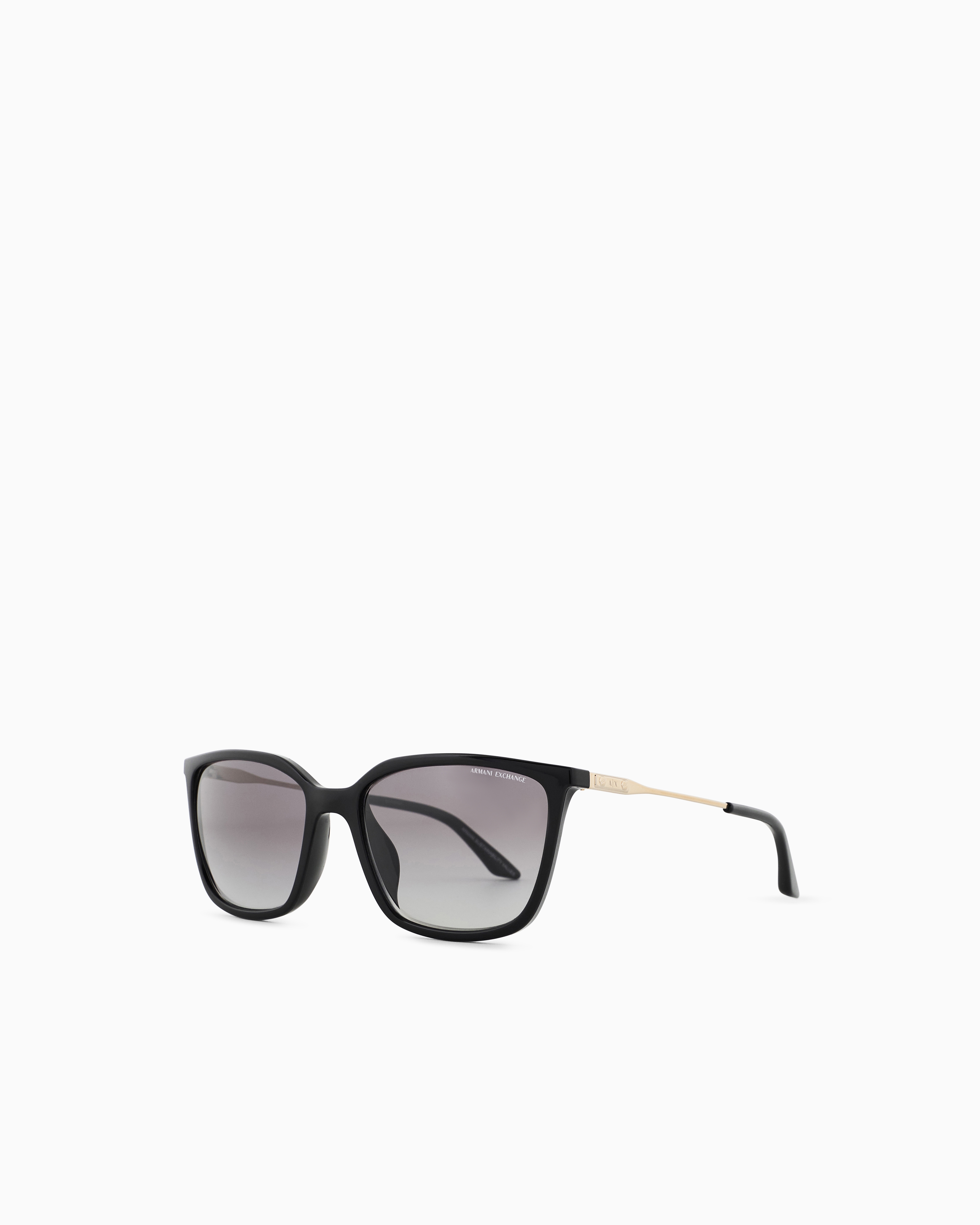 Armani Exchange Women's Black Cat Eye Sunglasses