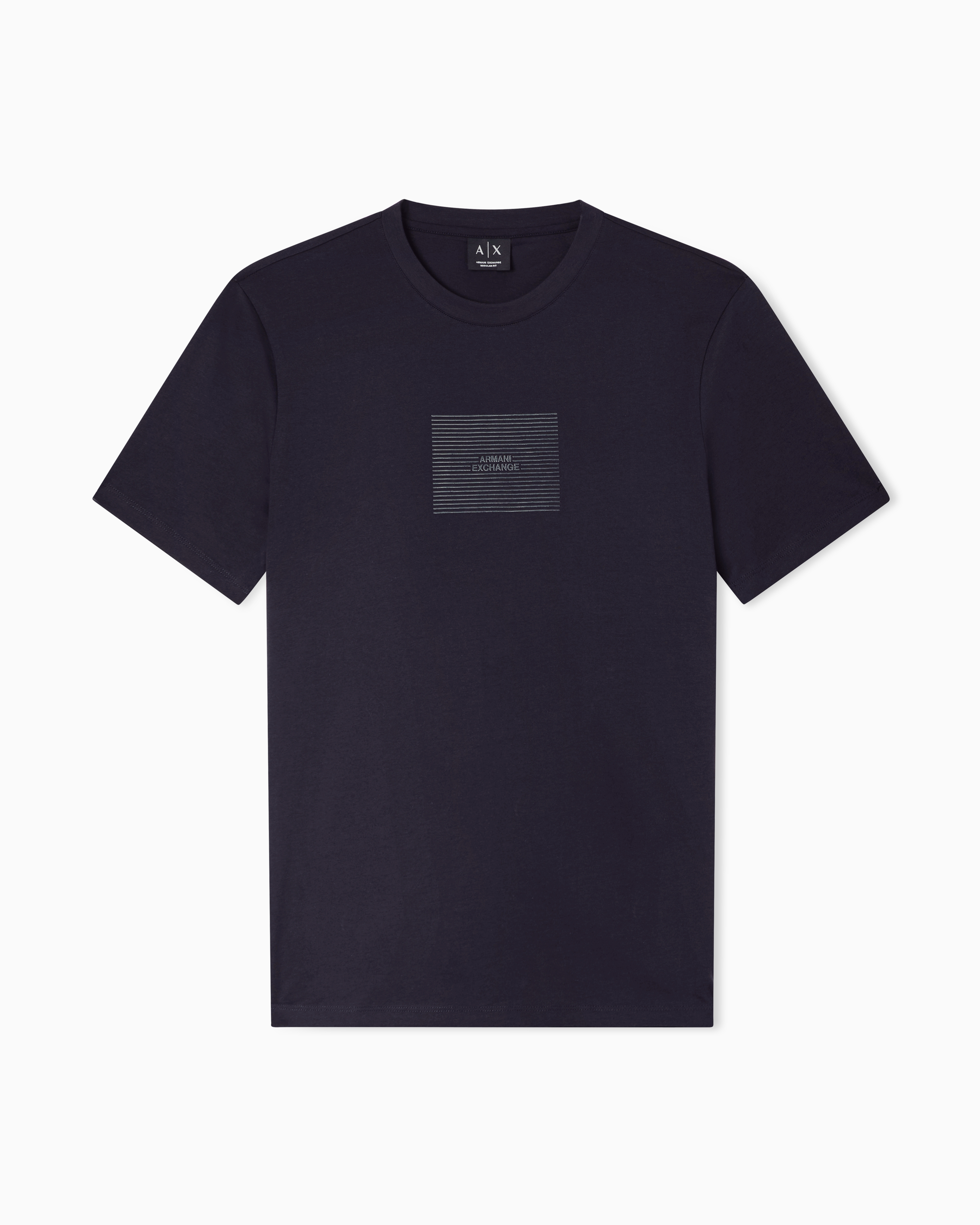 Armani Exchange Regular Fit T-Shirt In Cotone