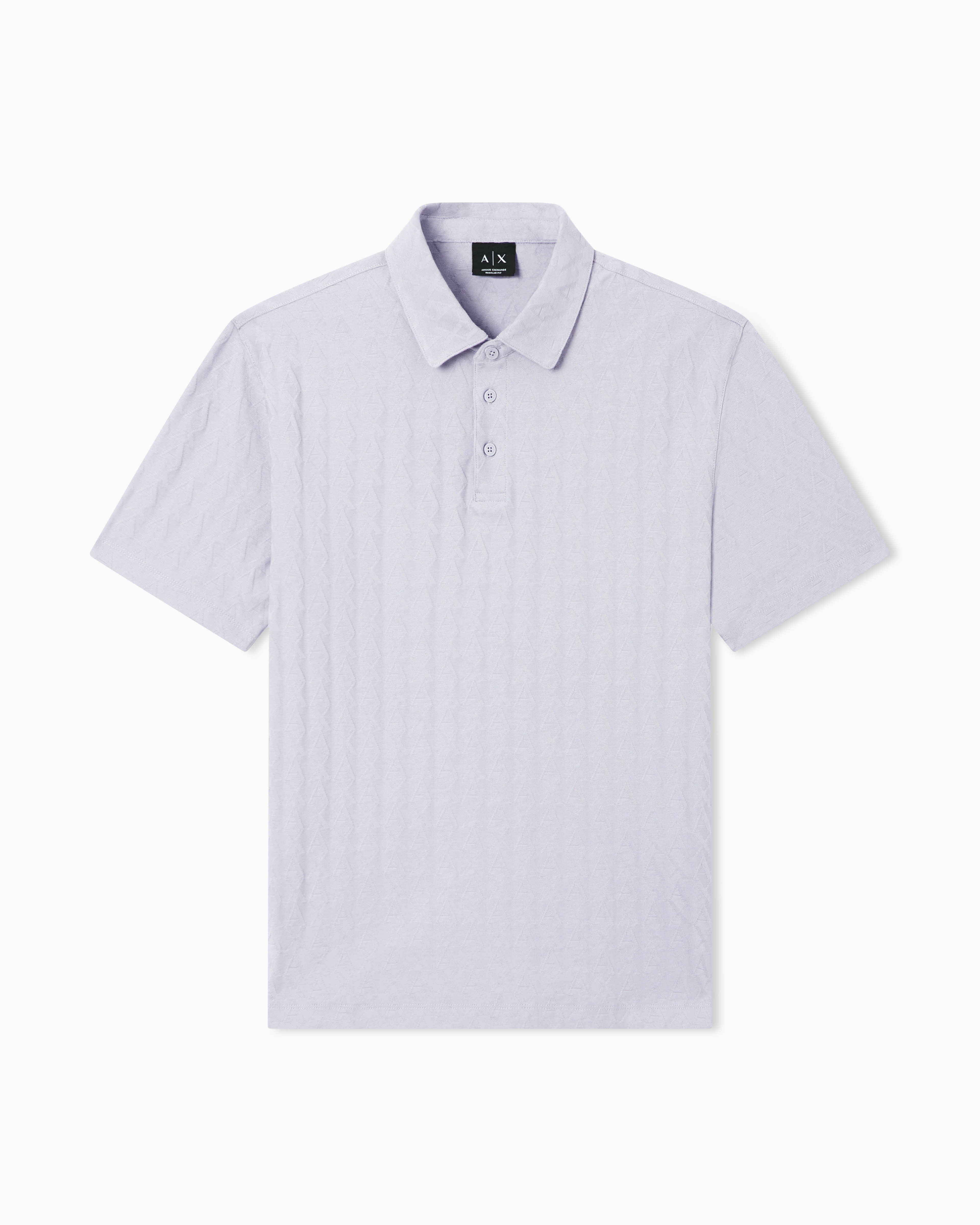 Armani Exchange Polo Regular Fit In Cotone Mercerizzato