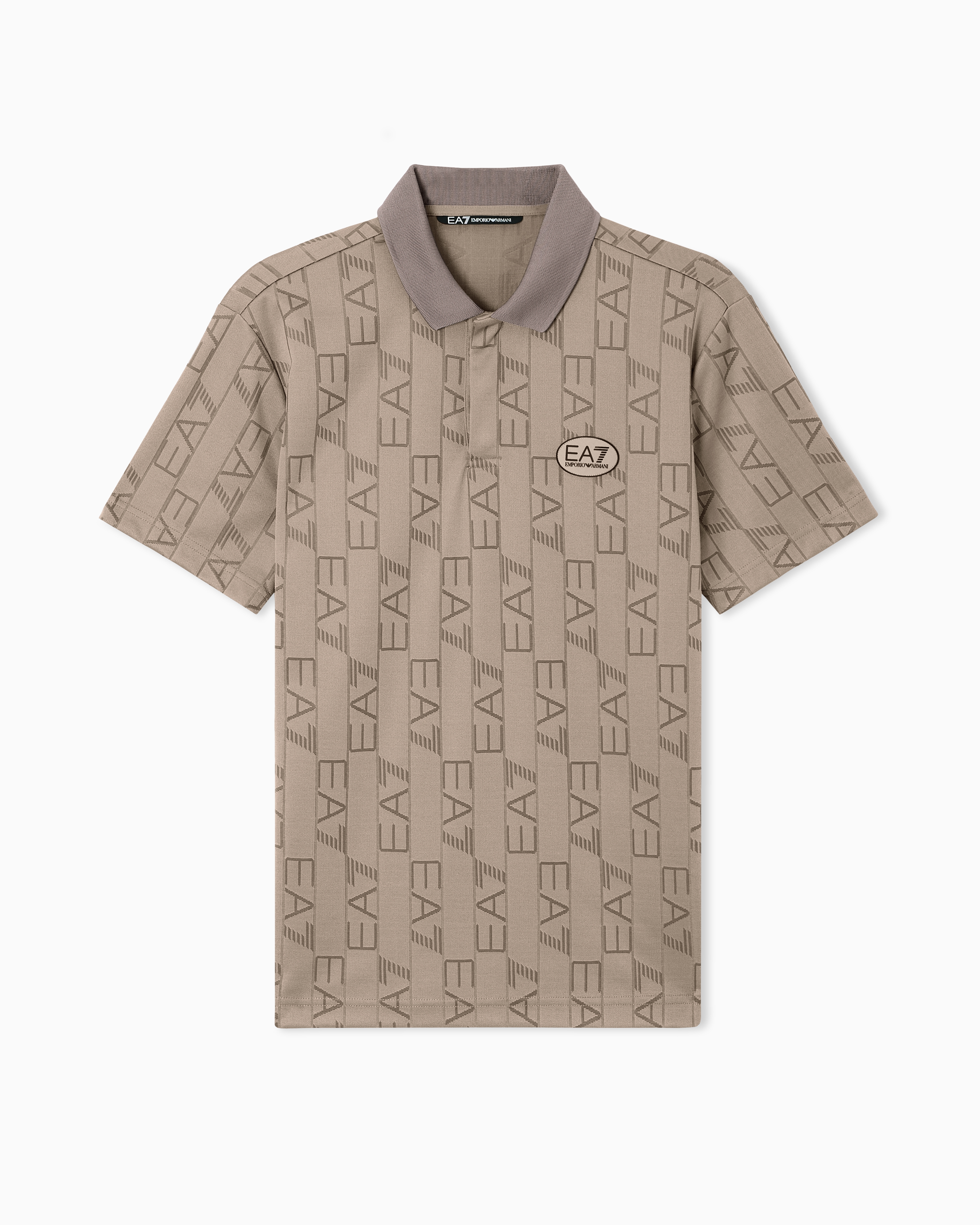 Ea7 Polo Golf Pro In Tessuto Tecnico Ventus7