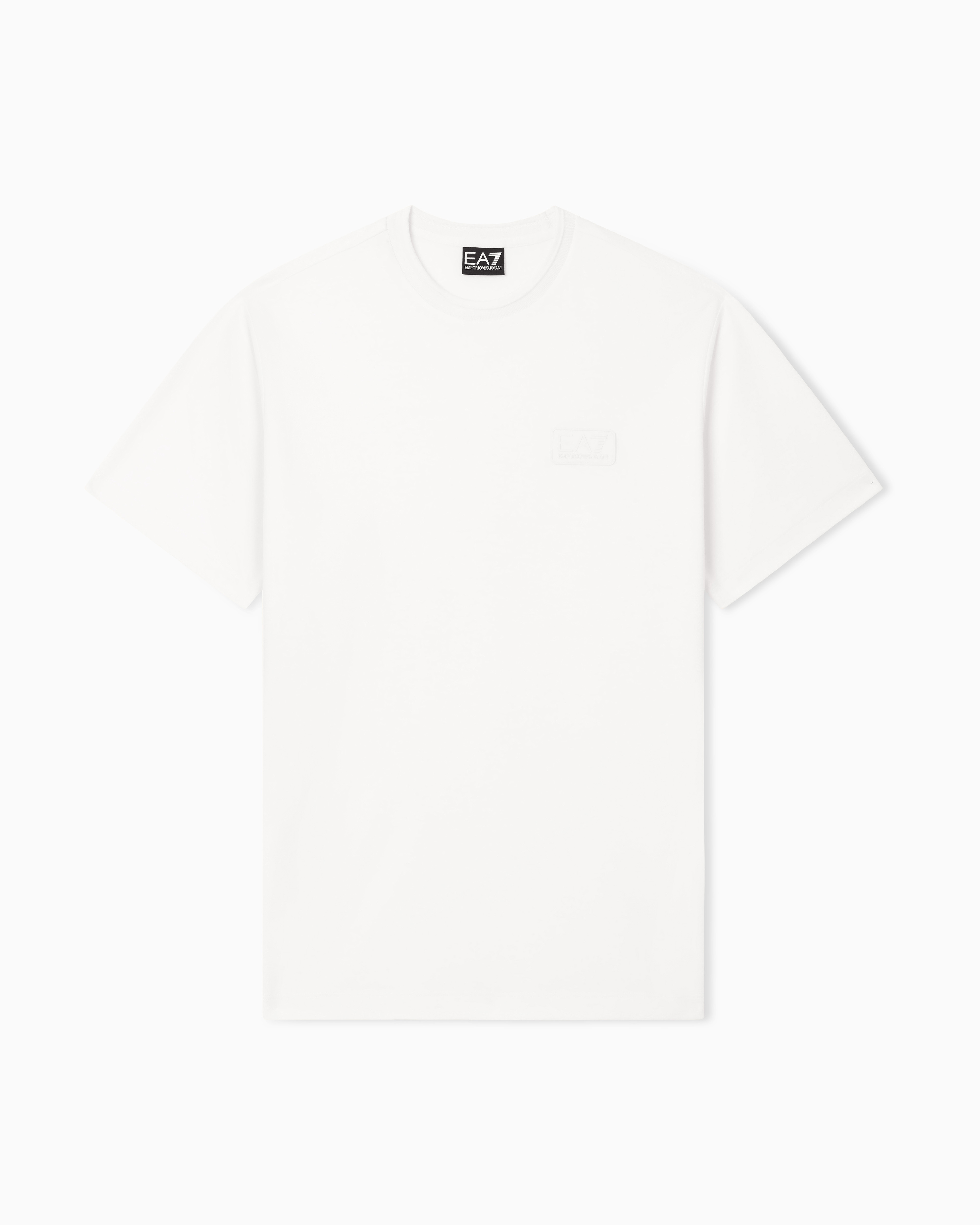 Ea7 T-Shirt Lux Identity In Jersey Di Misto Modal