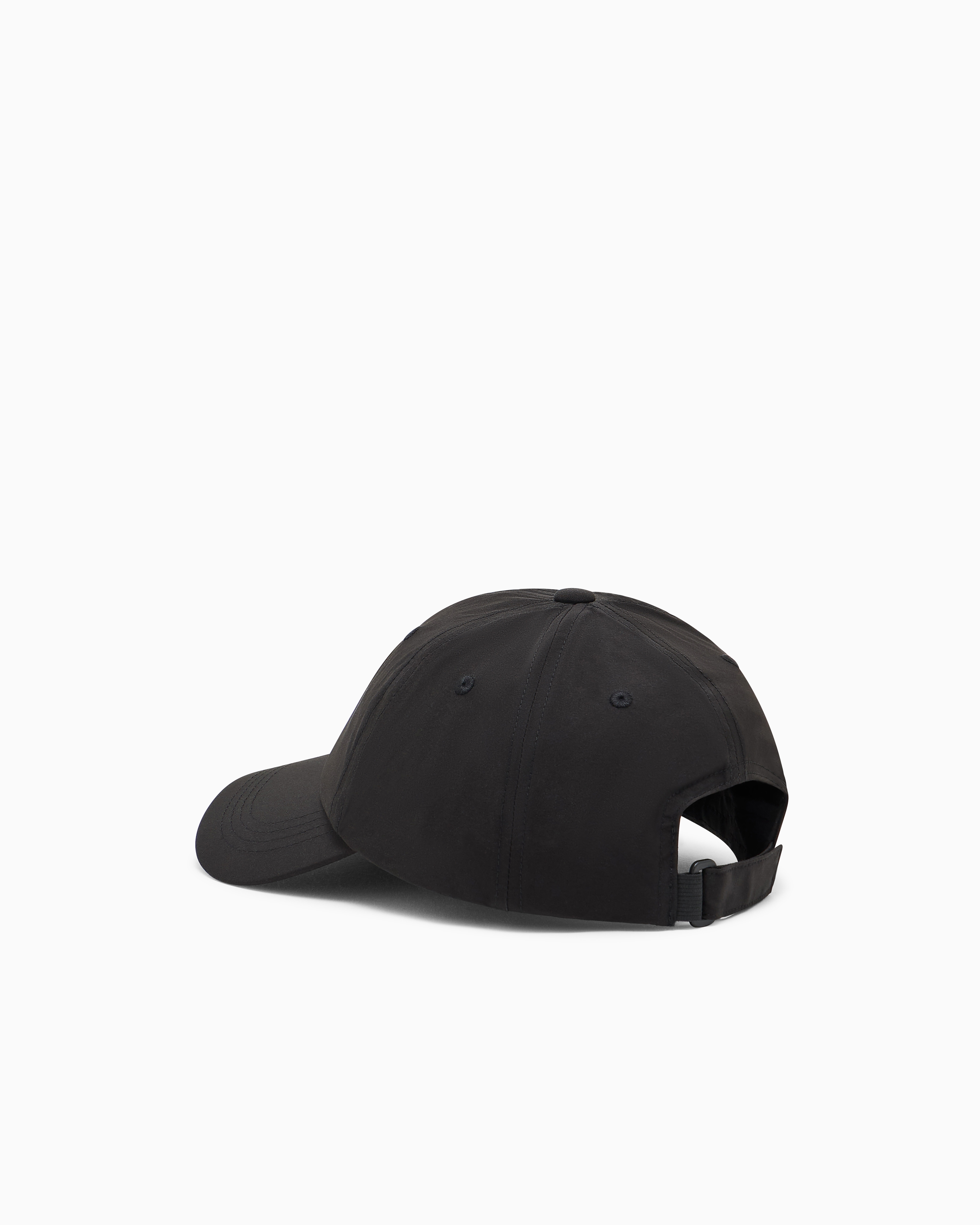 Ea7 Cotton-blend Baseball Cap In Neutral