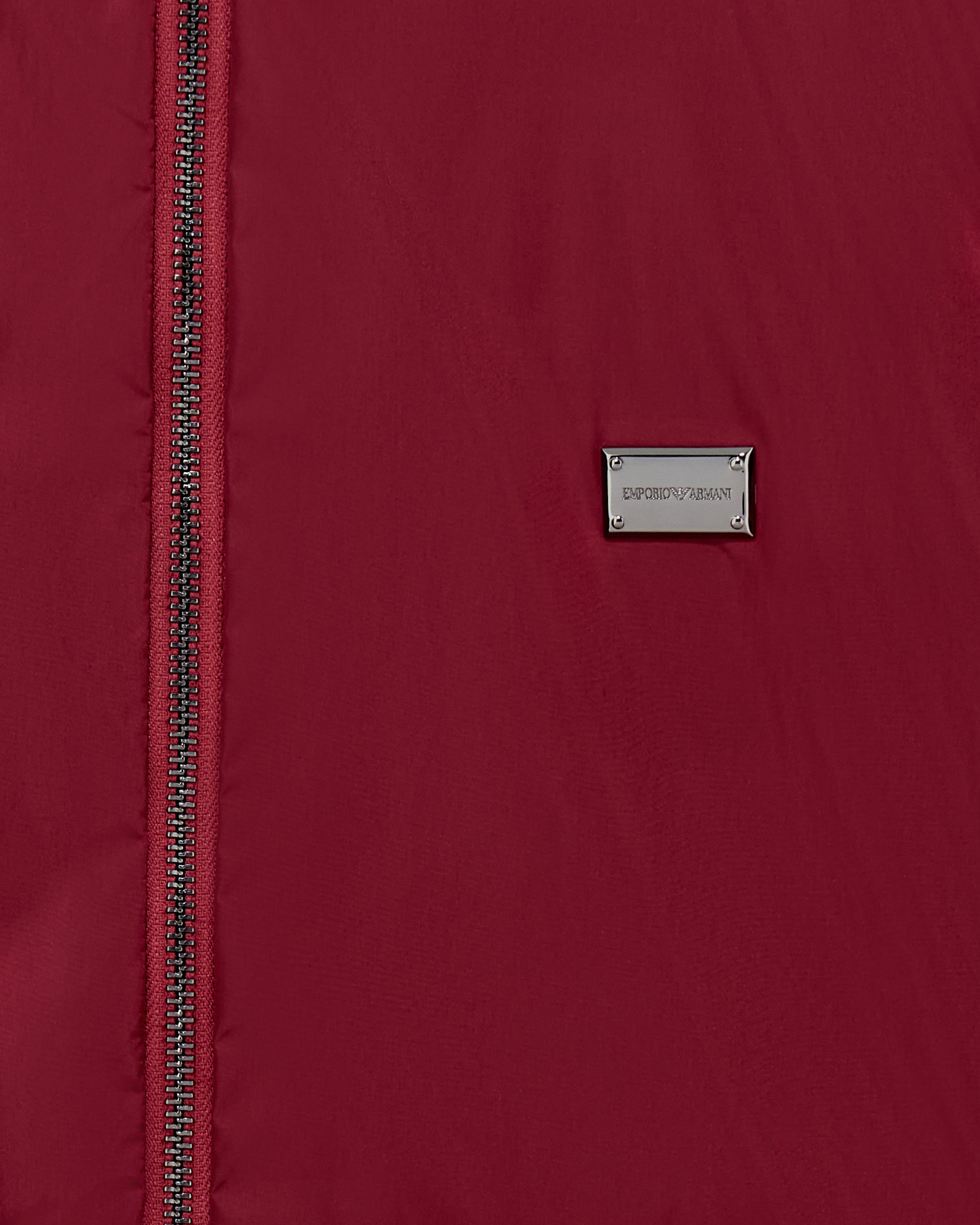 ジャケット・アウター 635 EMPORIO ARMANI 6922-2012 crop jacket Hooded blouson jacket with a zip and an all-over print | Emporio