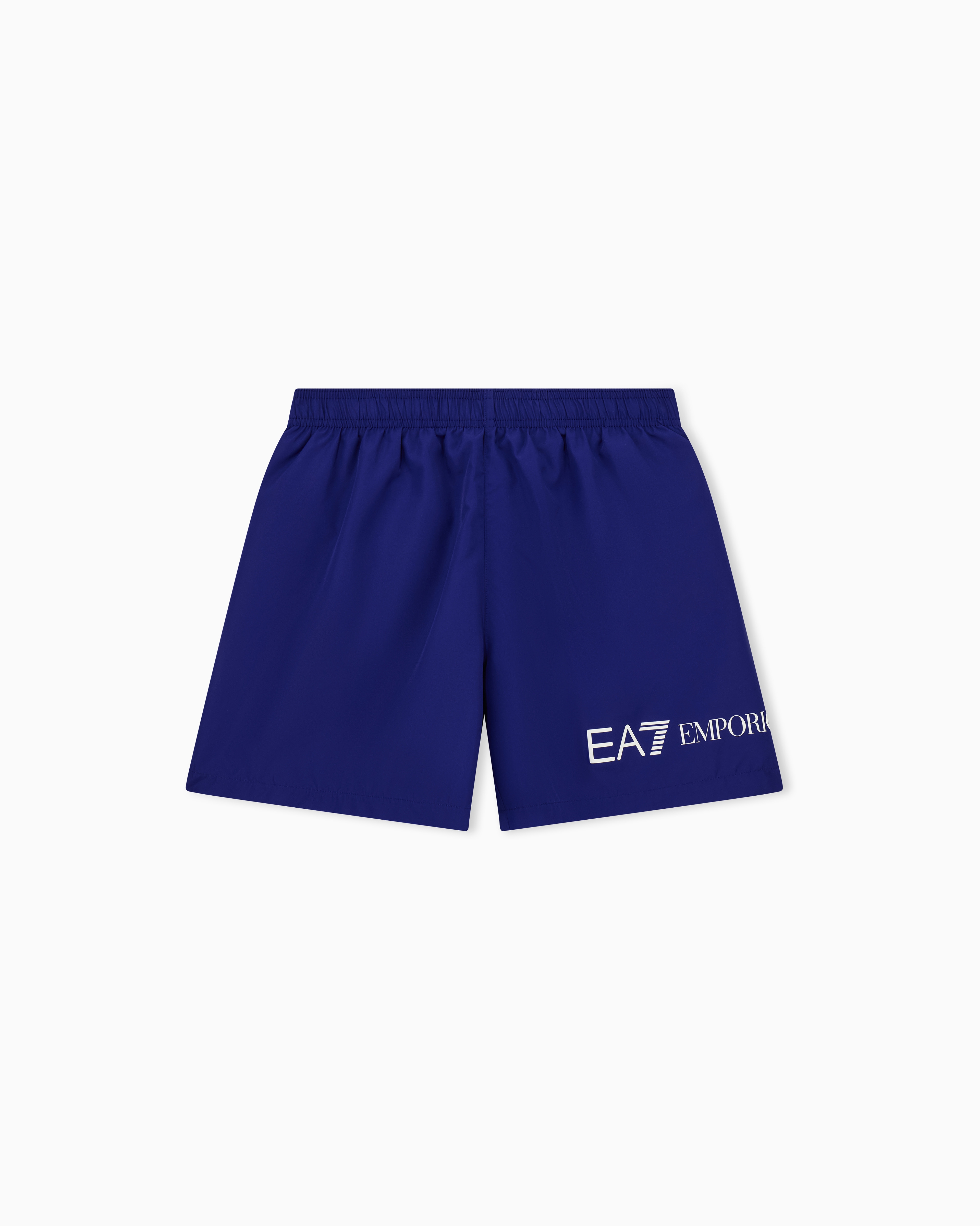 Ea7 Boys Blue Asv Swim Trunks