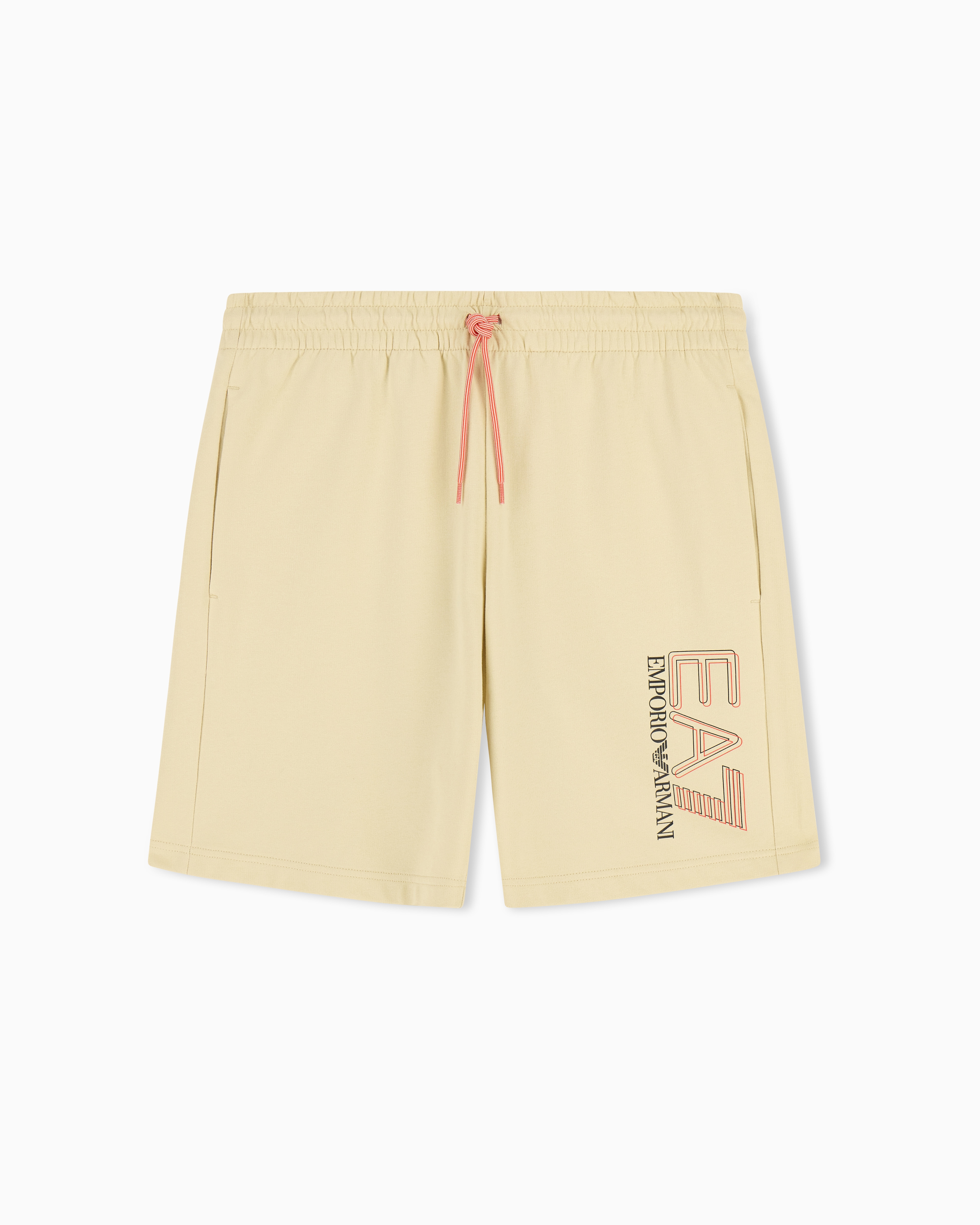 Ea7 Shorts Visibility In Puro Cotone