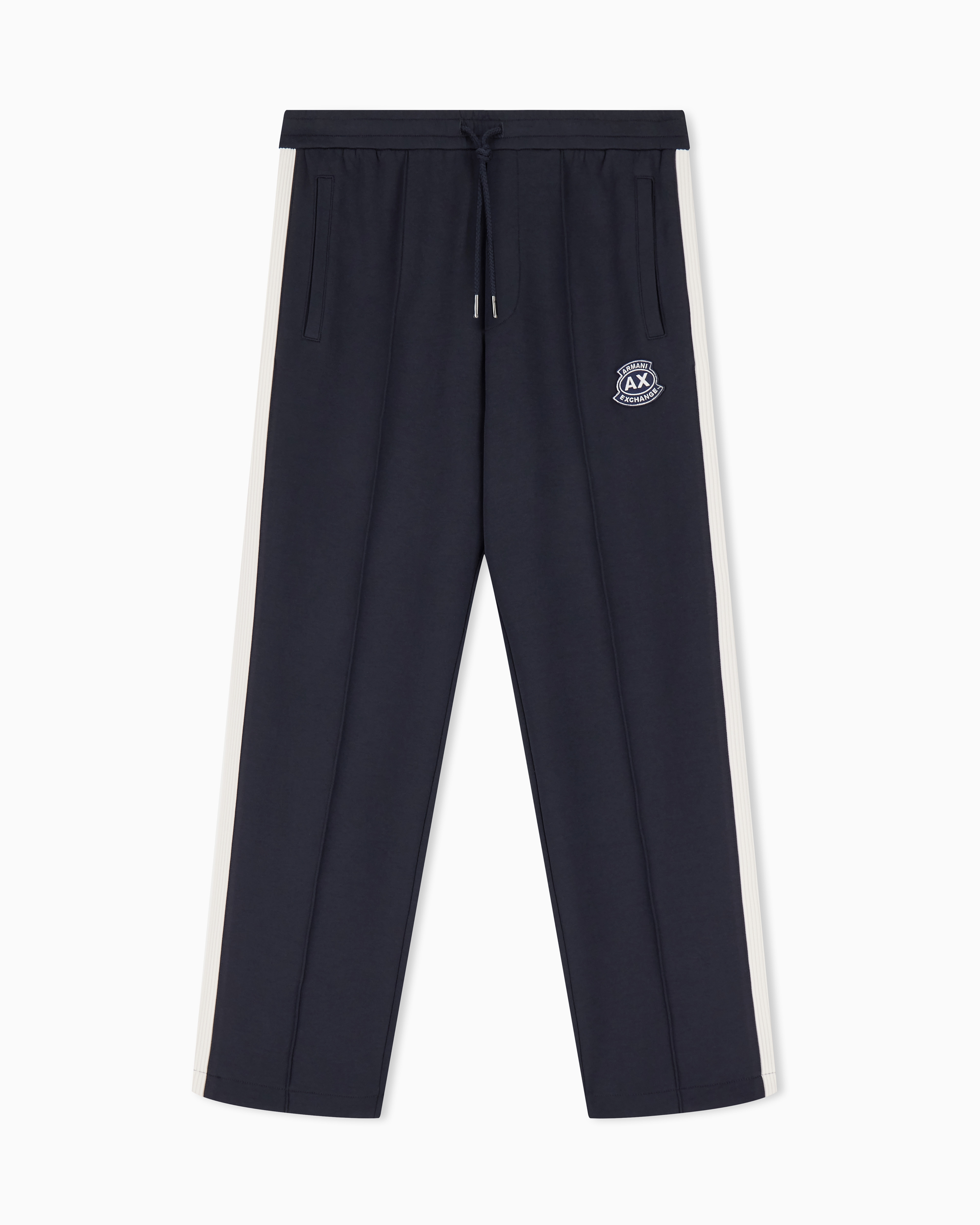 Armani Exchange Pantaloni Jogger In Tessuto Bonded