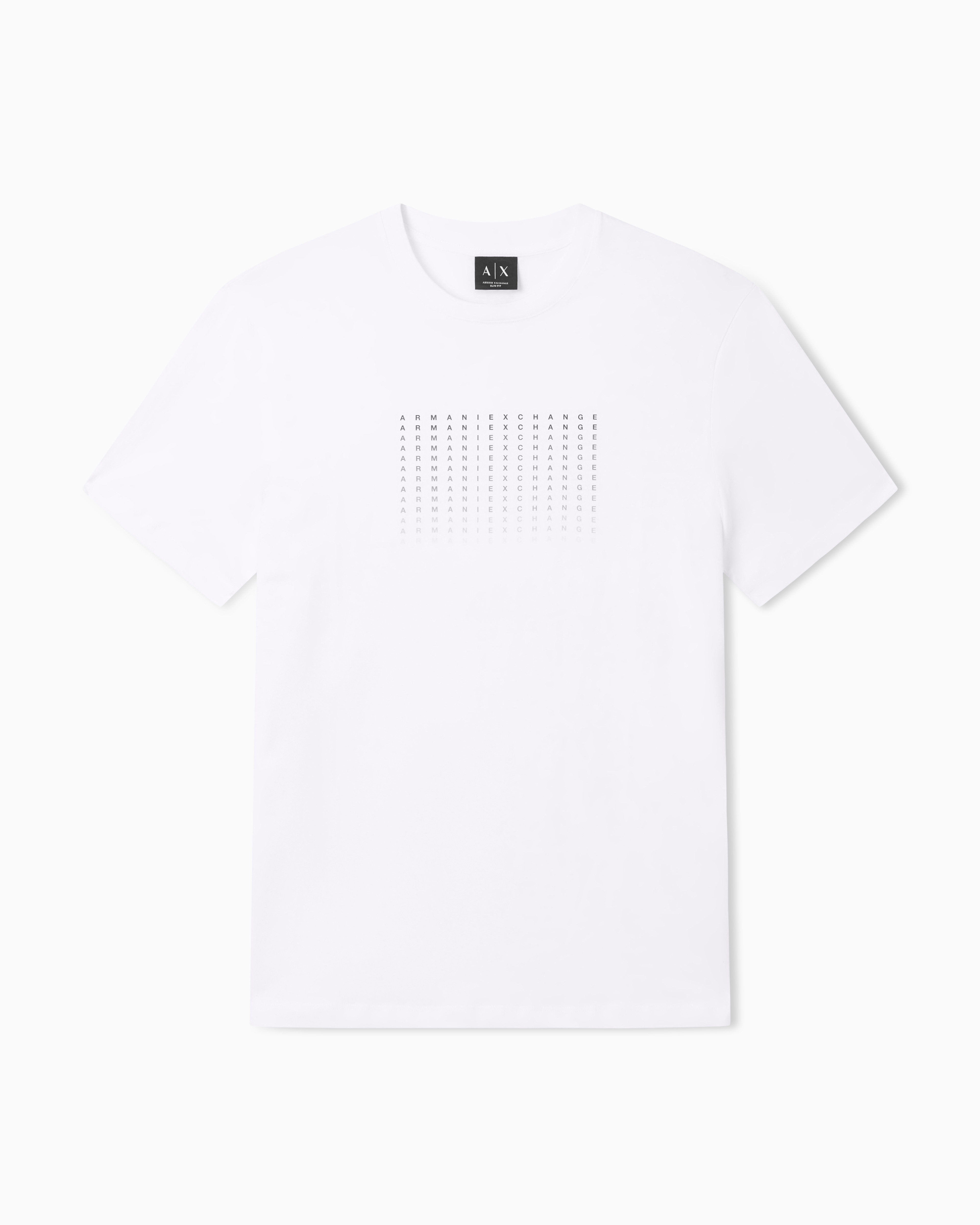 Armani Exchange Slim Fit T-Shirt In Cotone