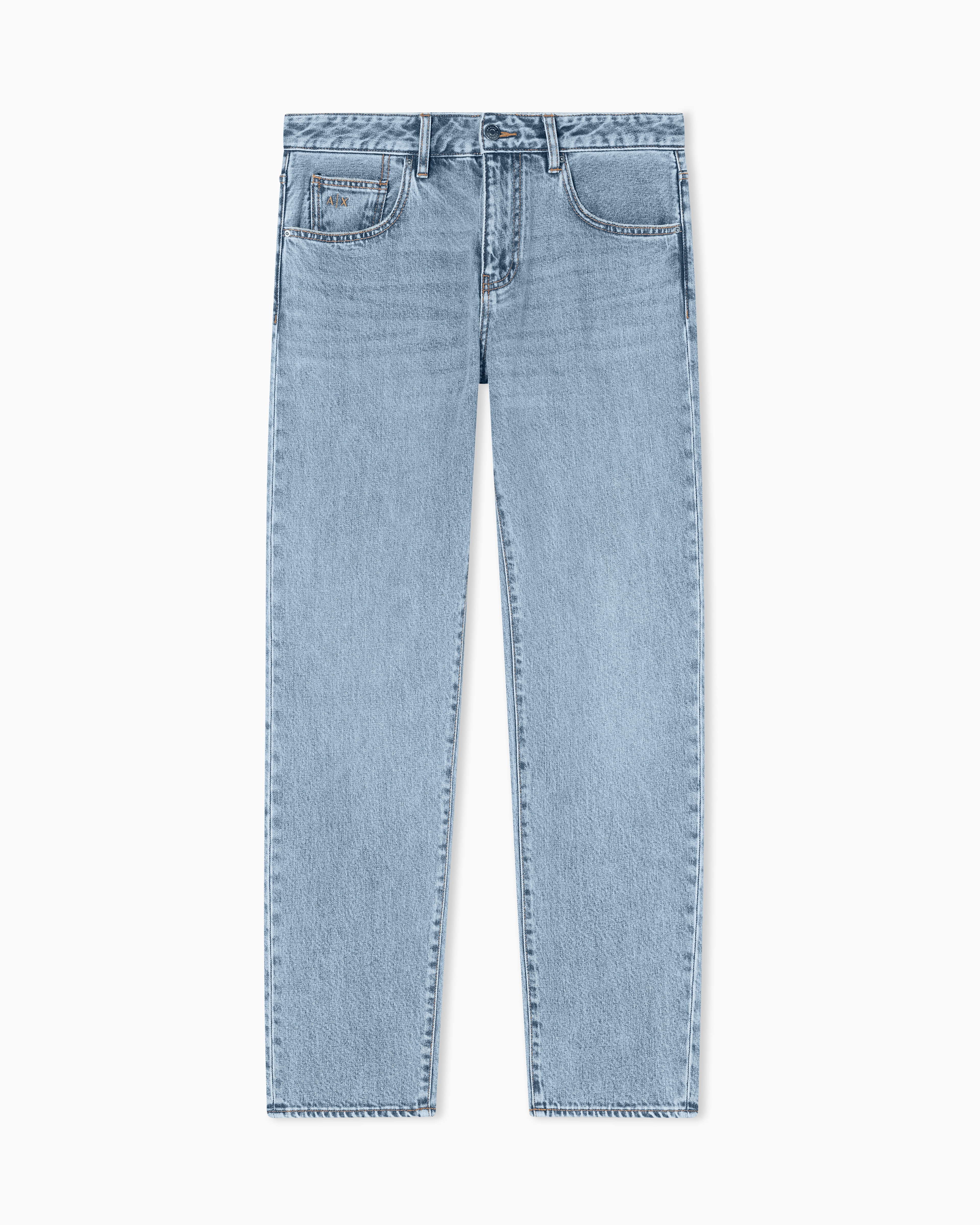 Armani Exchange Blue Slim Jeans Comfort Denim Wash