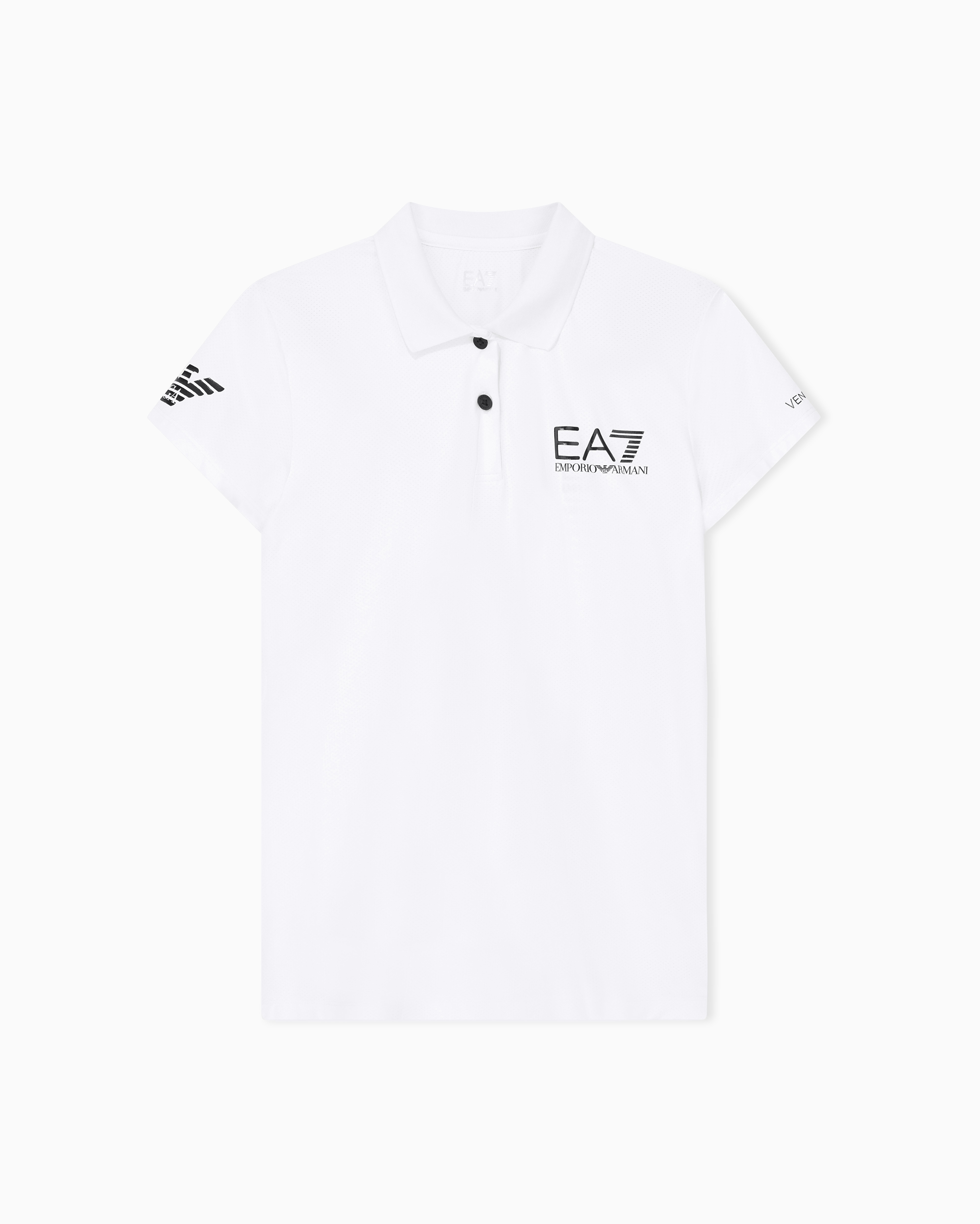 Ea7 Polo Tennis Pro In Tessuto Tecnico Ventus7