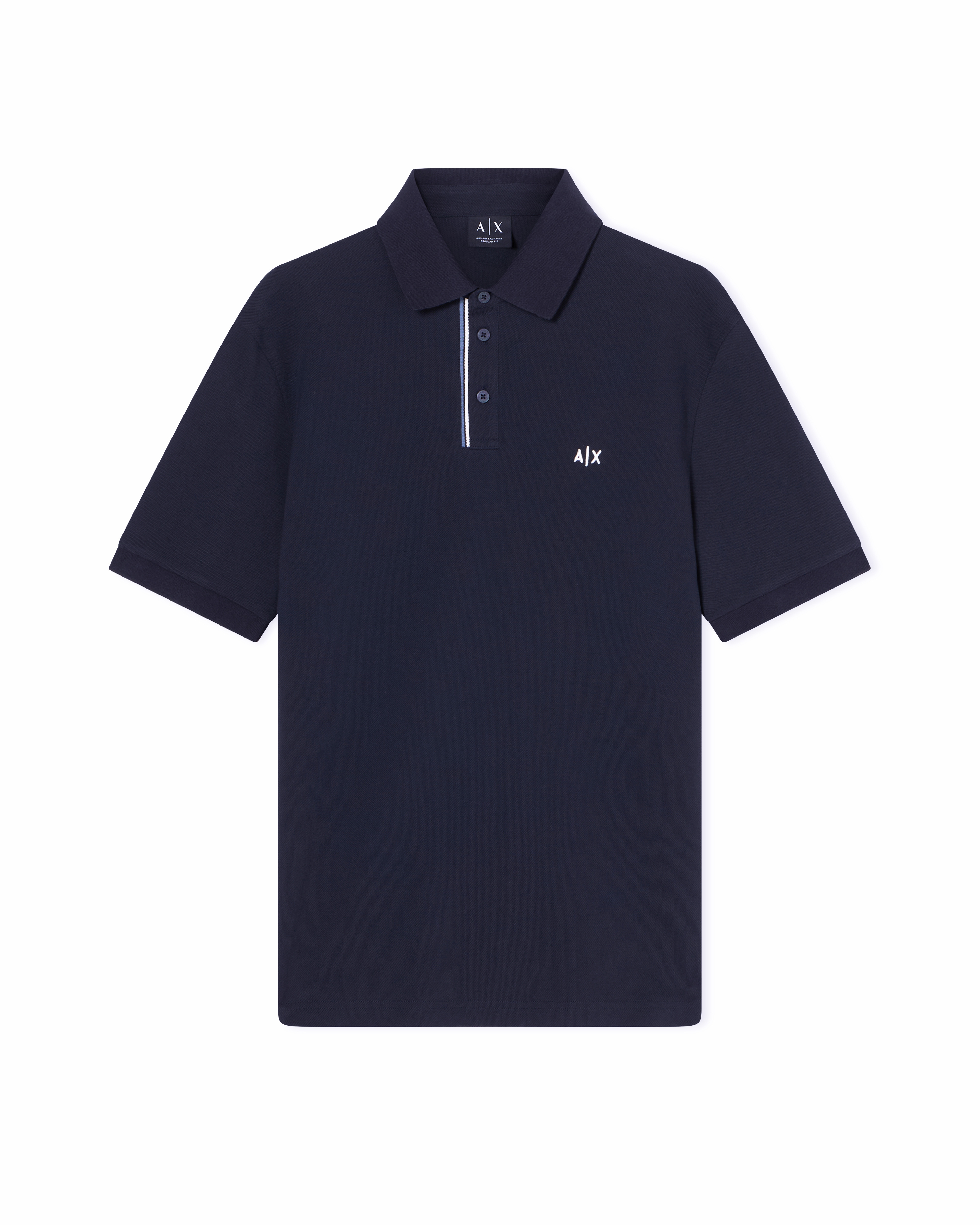 Armani Exchange Polo Piqué Di Cotone Basic