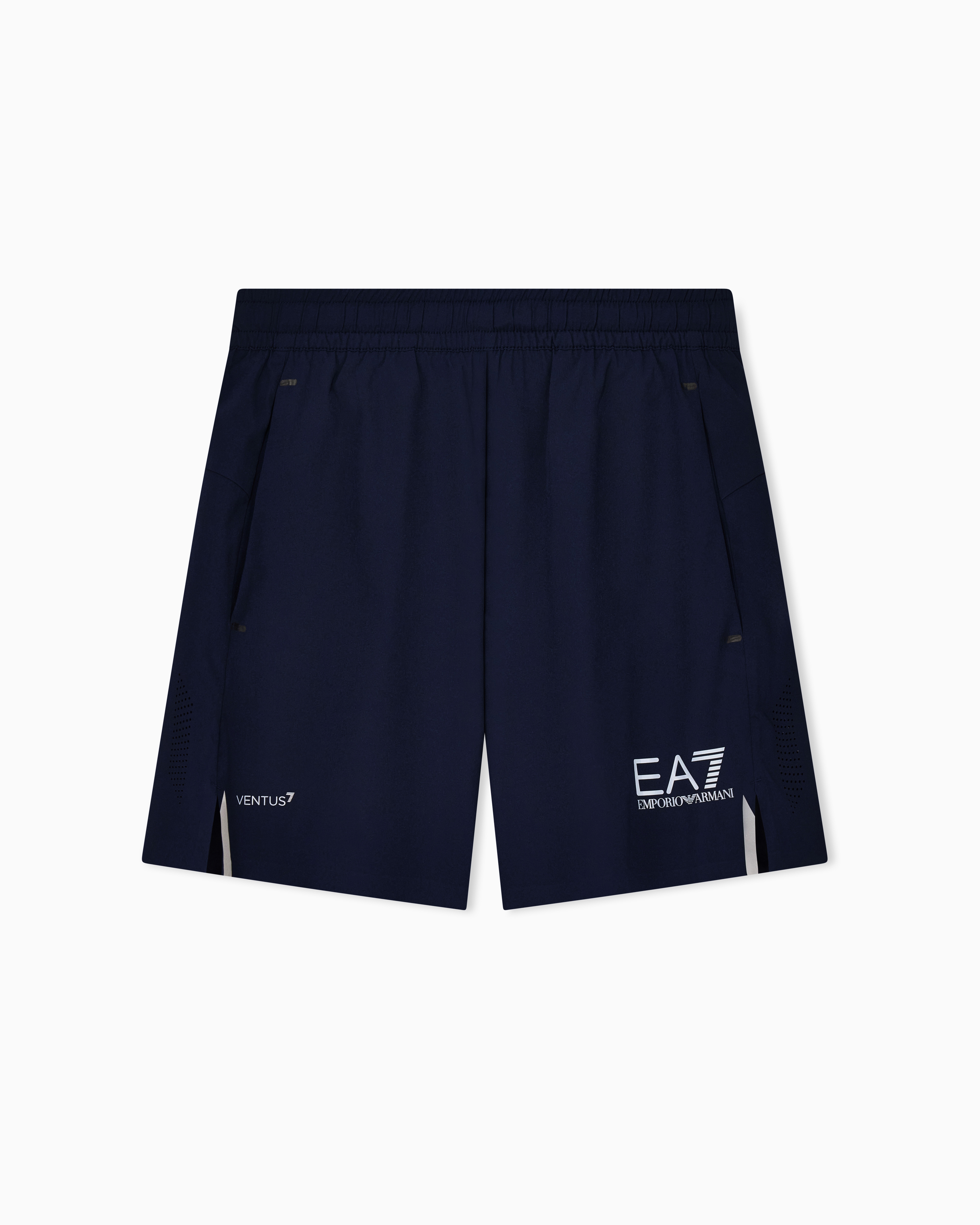 Ea7 Shorts Tennis Pro In Tessuto Tecnico Ventus7