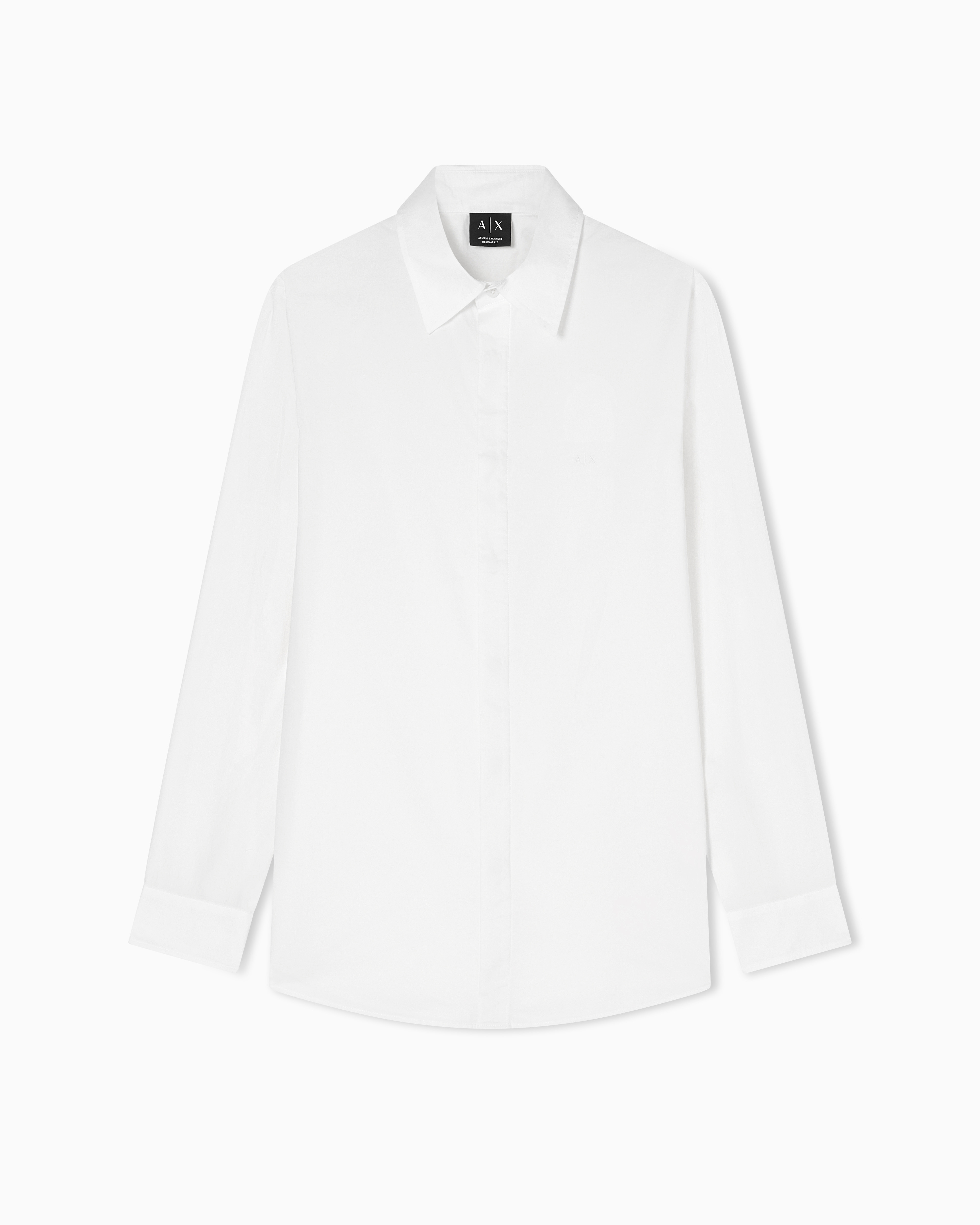 Armani Exchange Camicia In Cotone Regular Fit