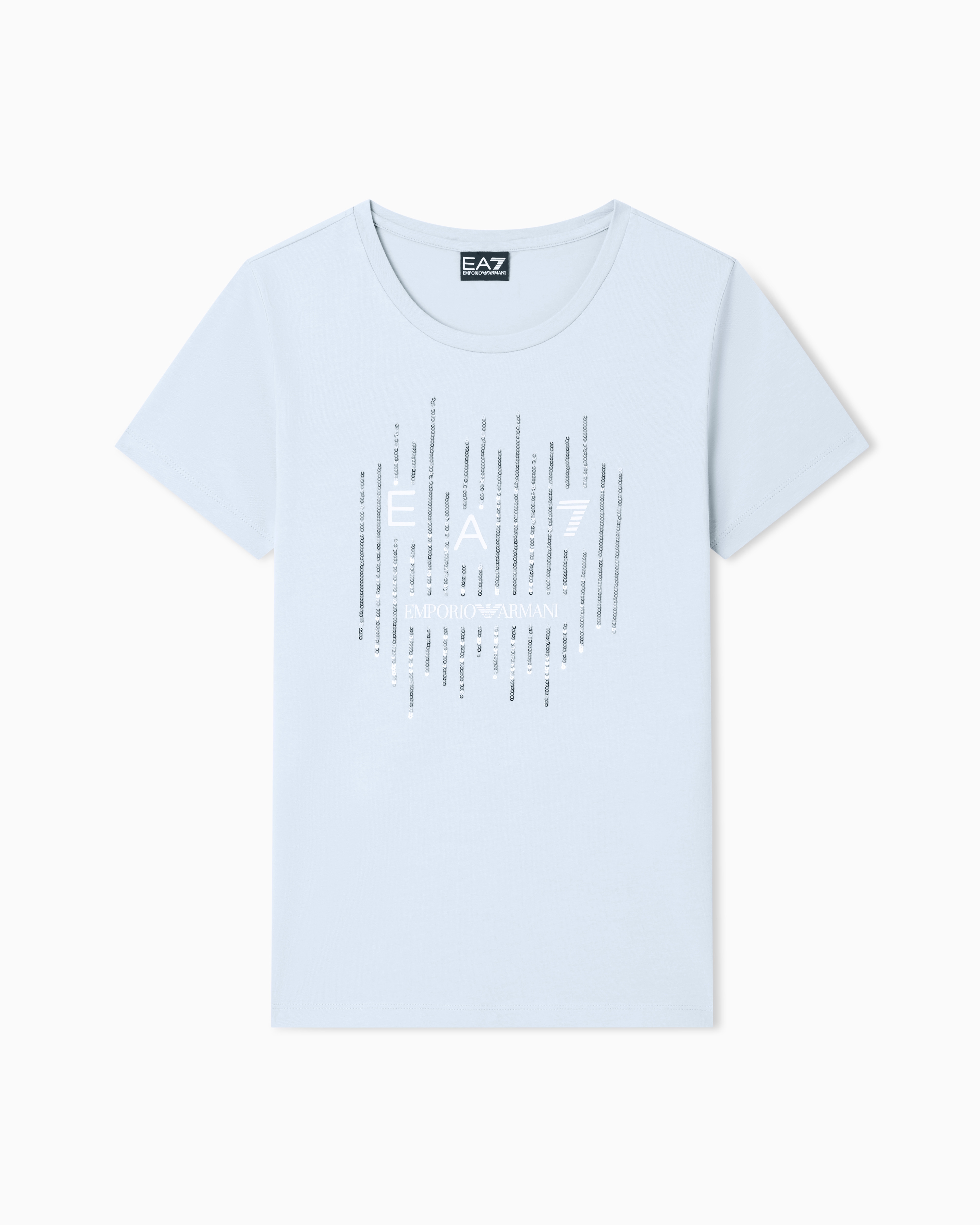 Ea7 T-Shirt In Jersey Stretch