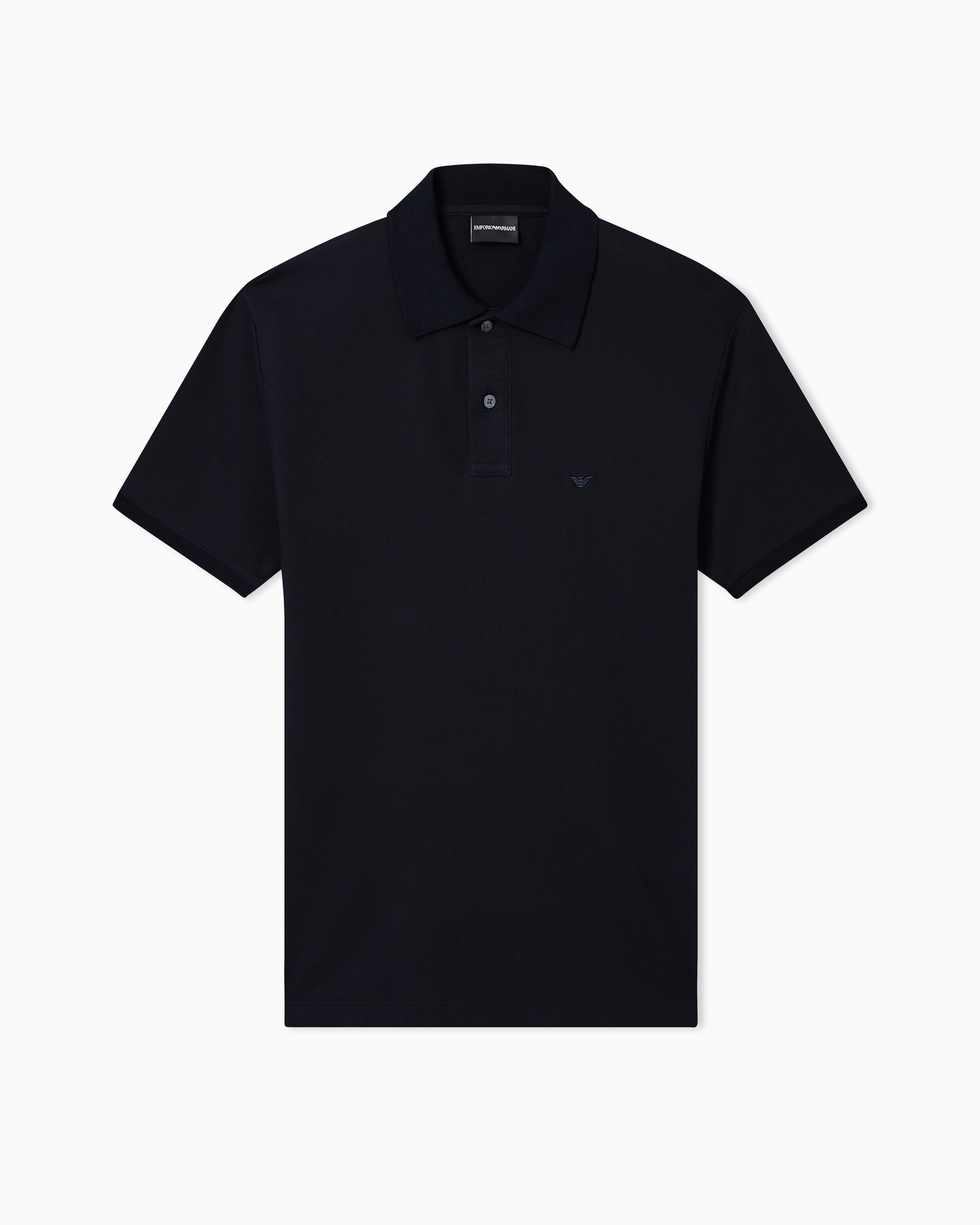 Emporio Armani Polo Slim Fit In Piquet