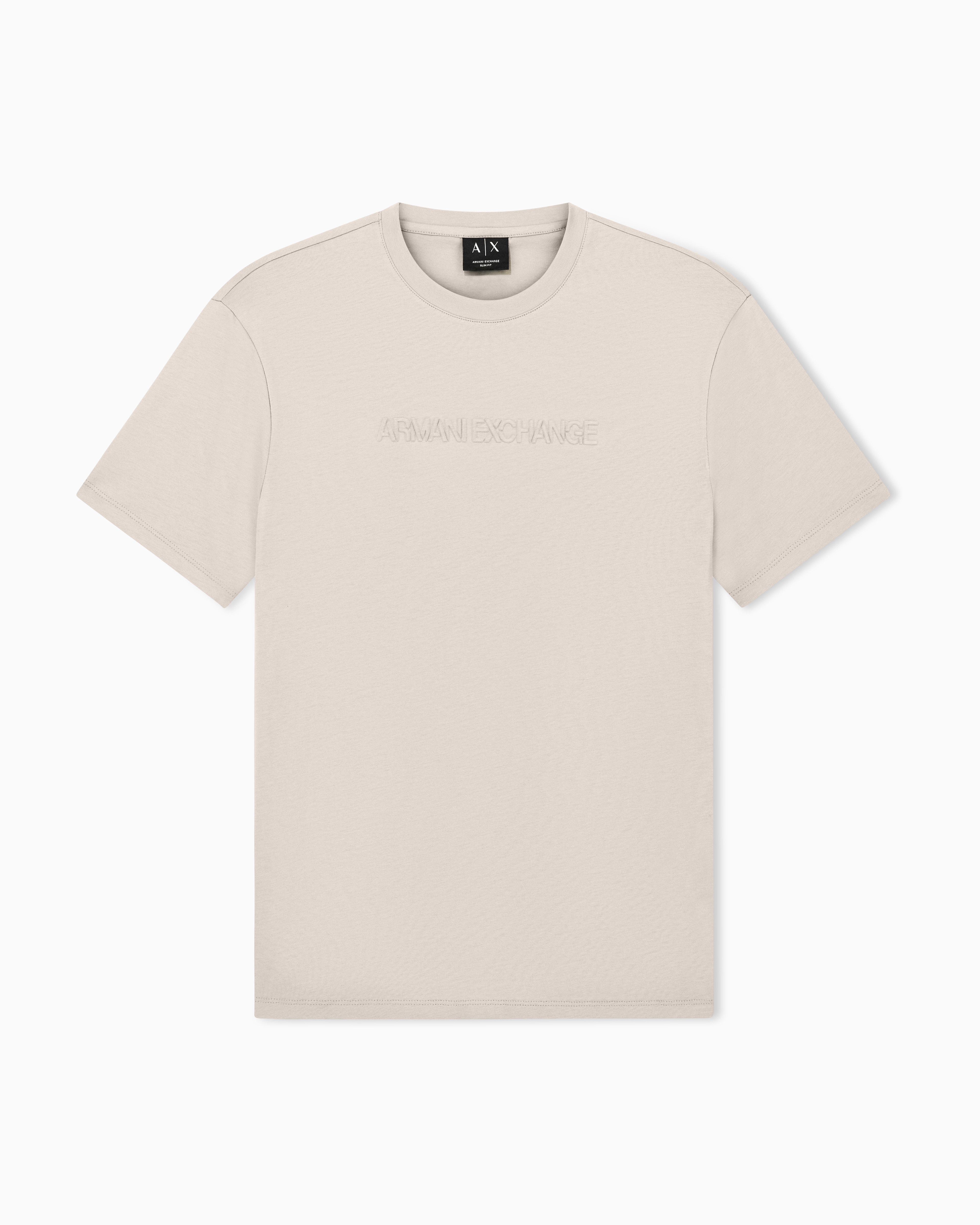 Armani Exchange T-Shirt Slim Fit In Jersey Di Cotone