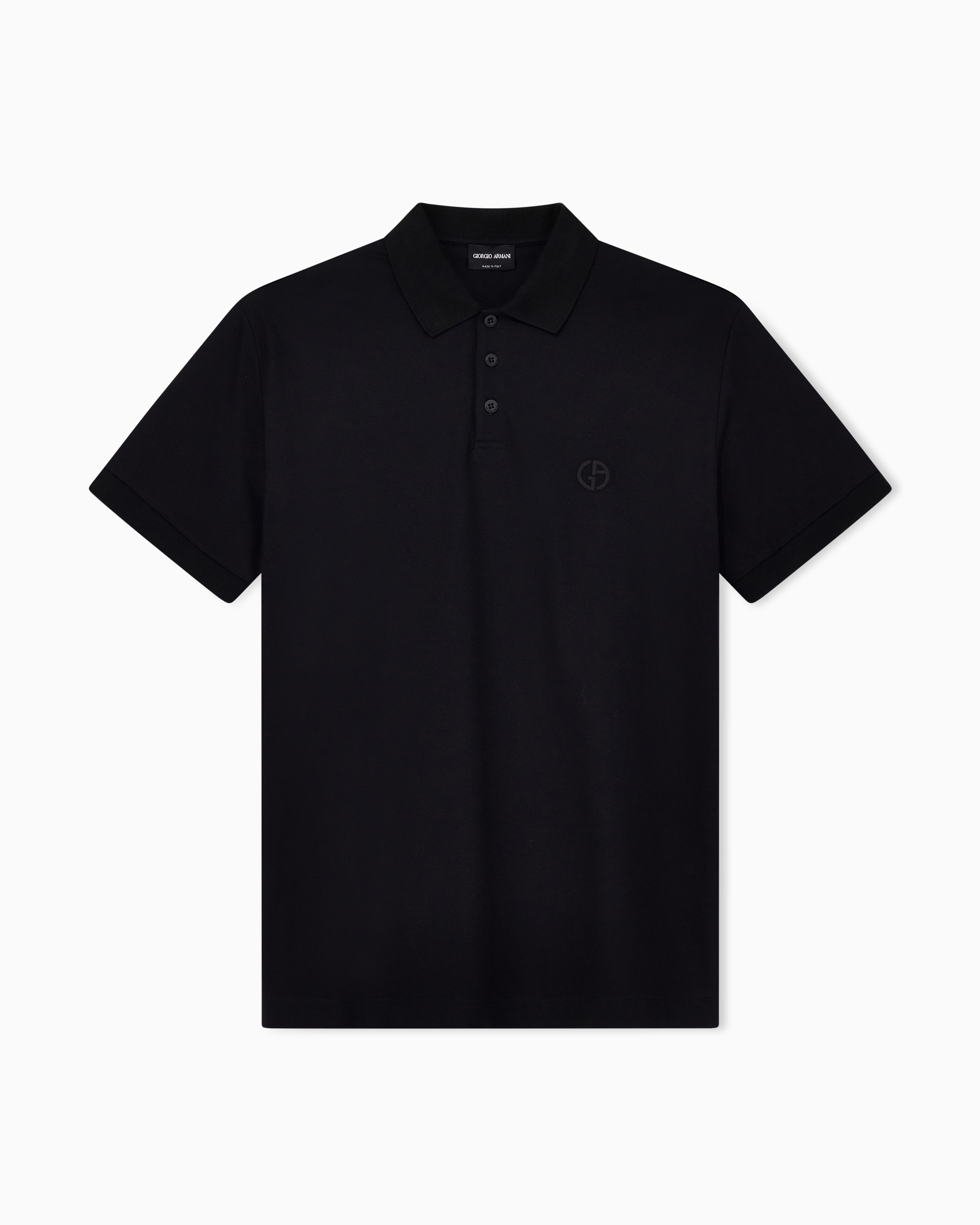 ポロシャツ ストレッチコットンピケ | Giorgio Armani