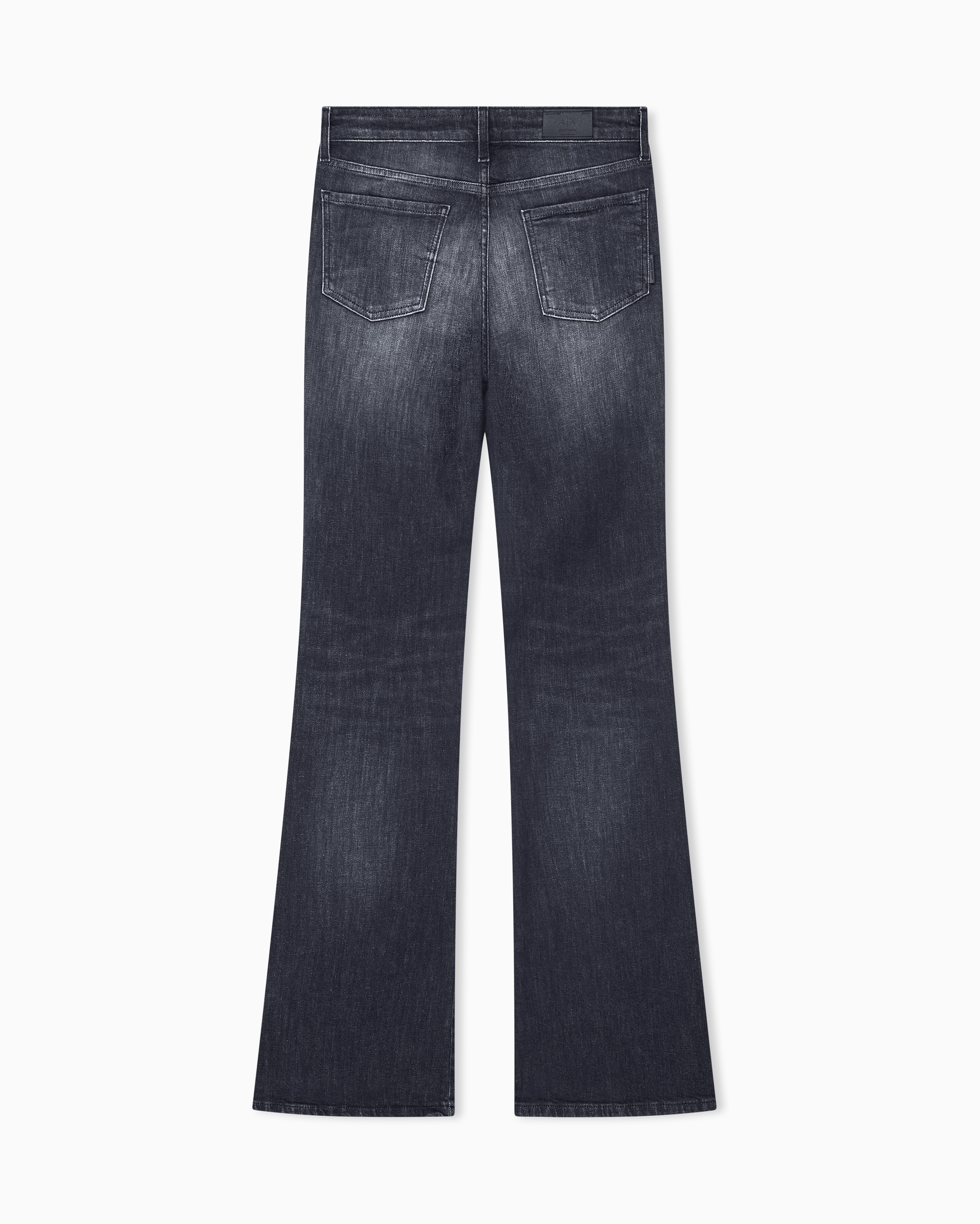 Flared ultra stretch denim jeans for women | Armani Exchange