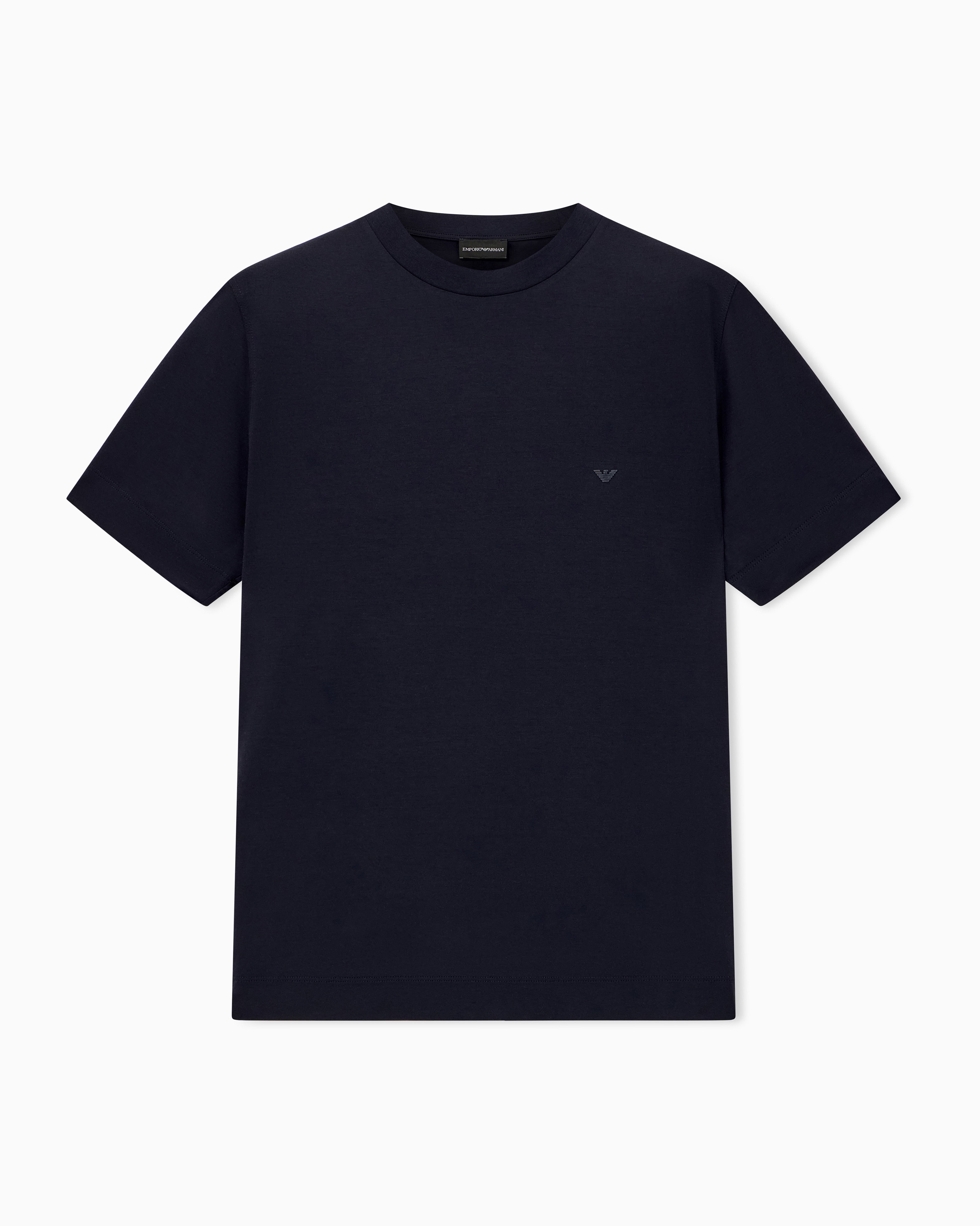 Emporio Armani T-Shirt In Jersey Misto Lyocell Travel Essential