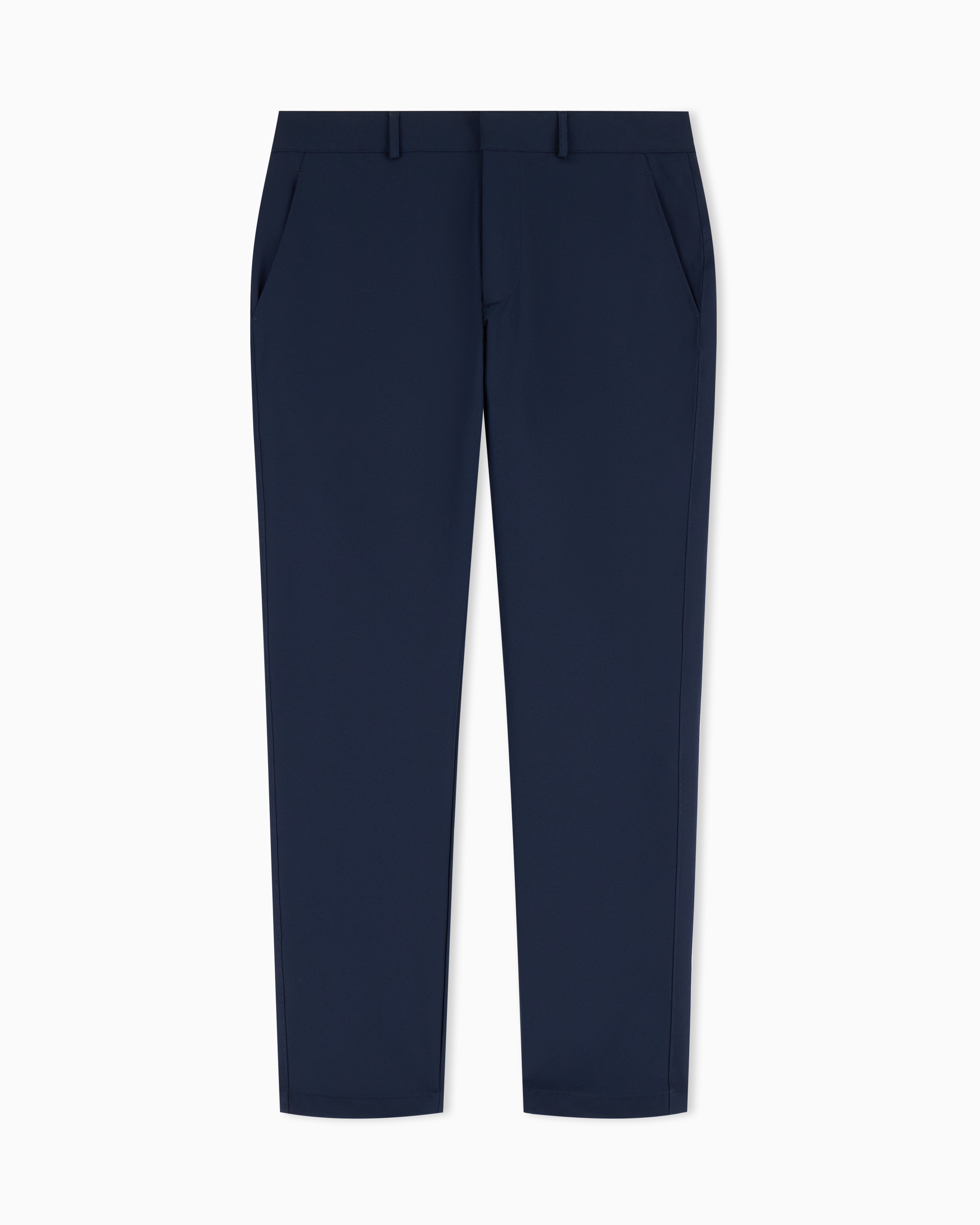 Ea7 Navy Blue Golf Pro Ventus7 Technical-Fabric Trousers