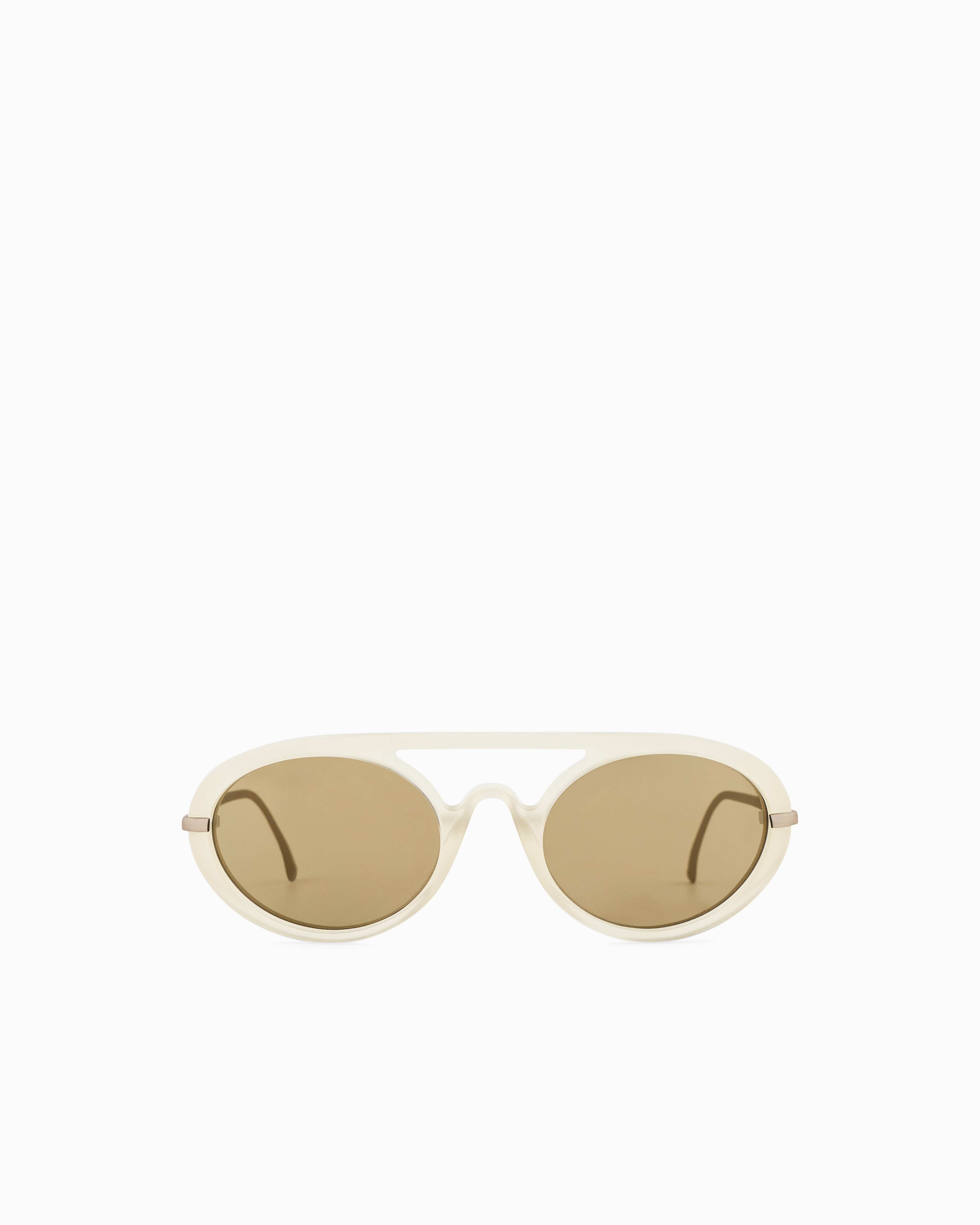 Giorgio Armani Men's Yellow ’S Oval Sunglasses