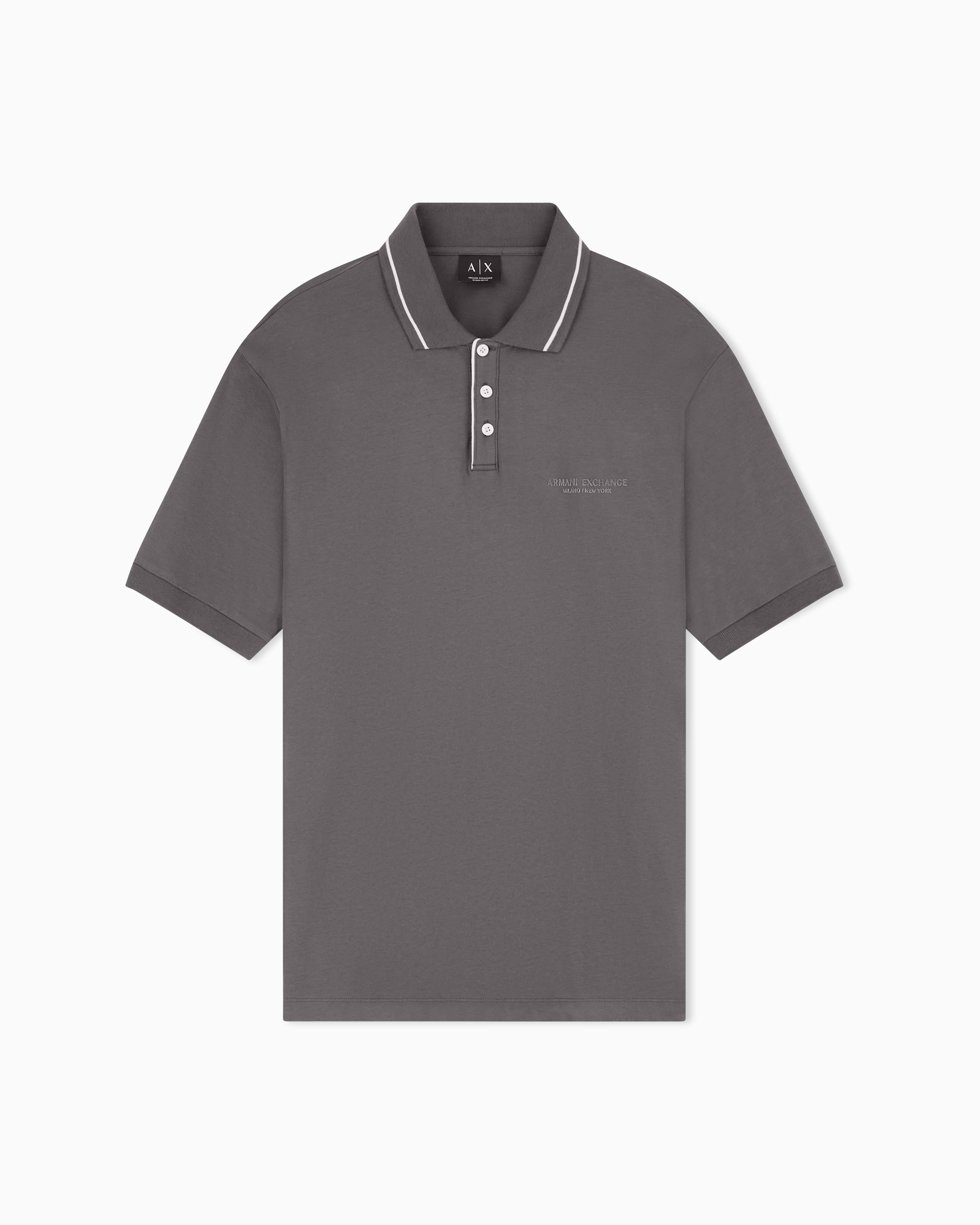 Armani Exchange Polo Regular Fit In Jersey Stretch