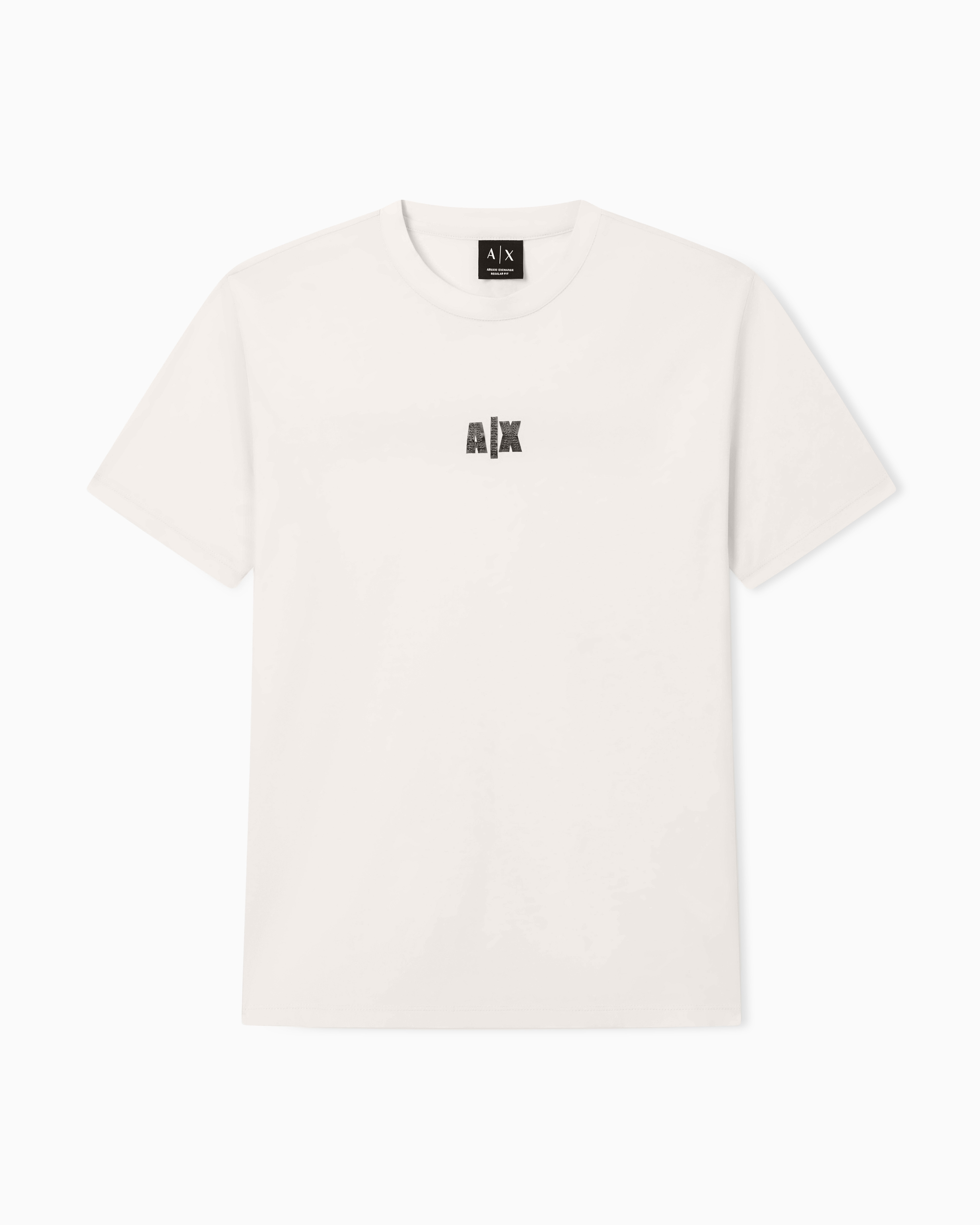 Armani Exchange Regular Fit T-Shirt In Cotone