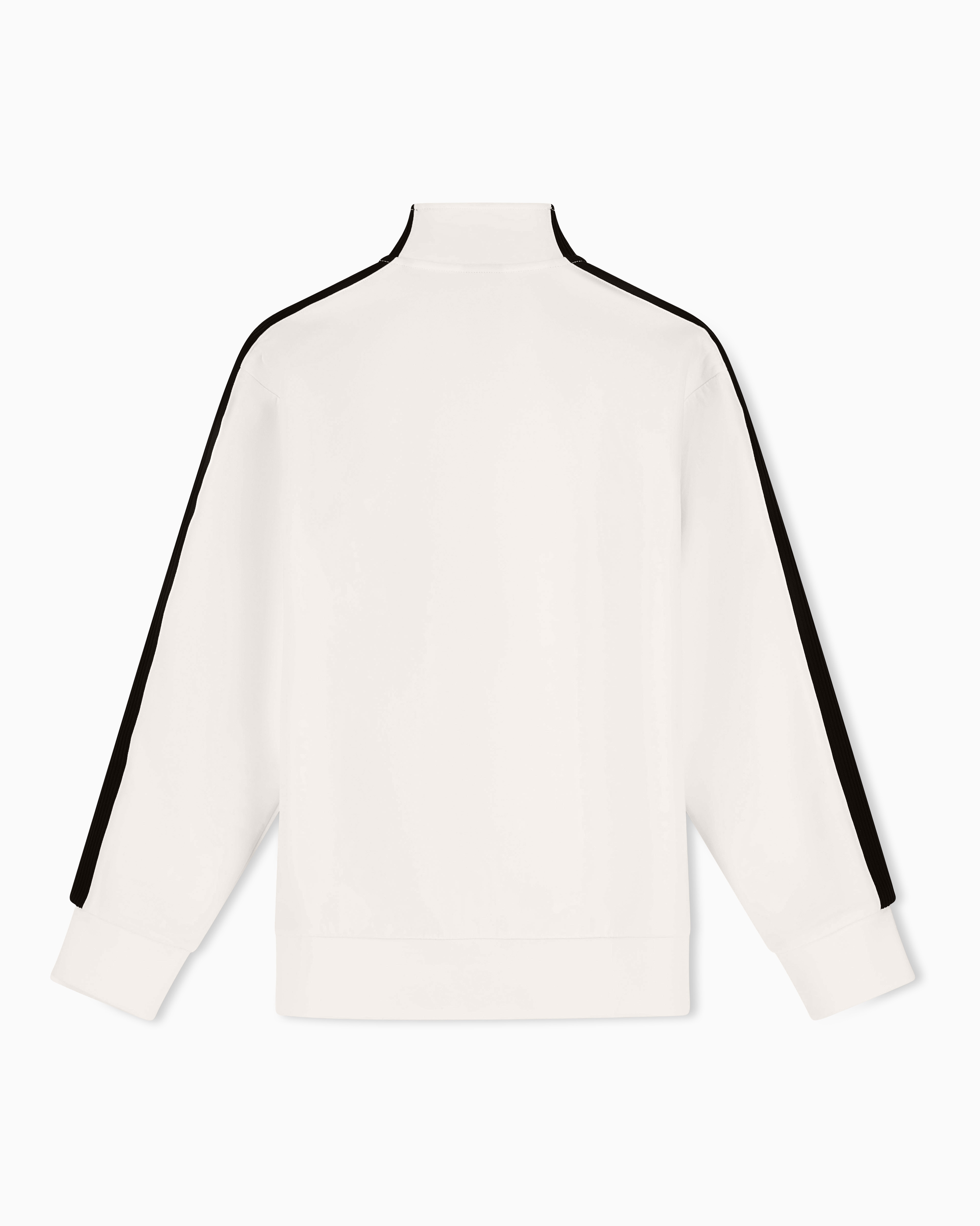 Stretch bonded cotton sweatshirt | Armani Exchange