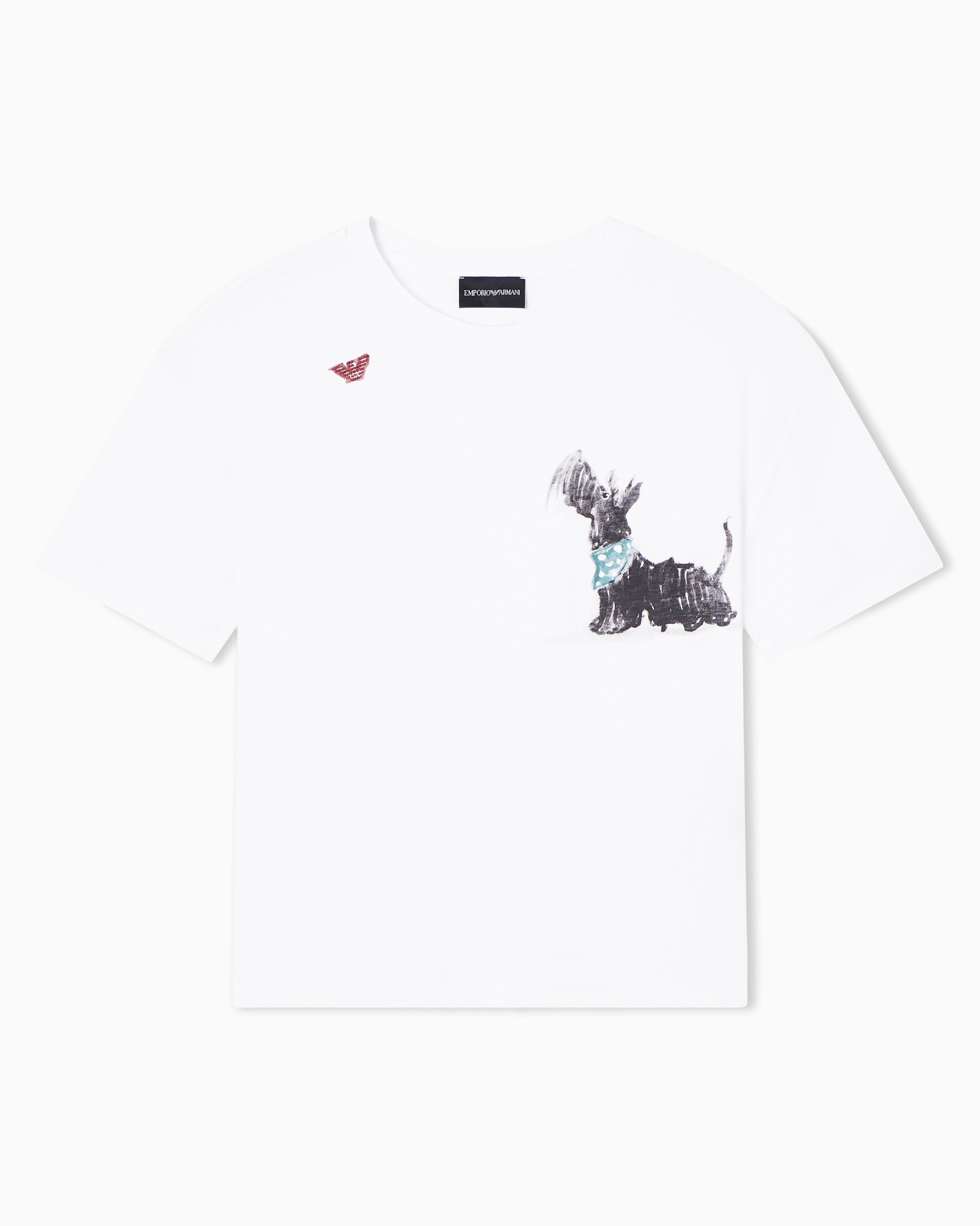 We Love Dogs #29 jersey T-shirt | Emporio Armani