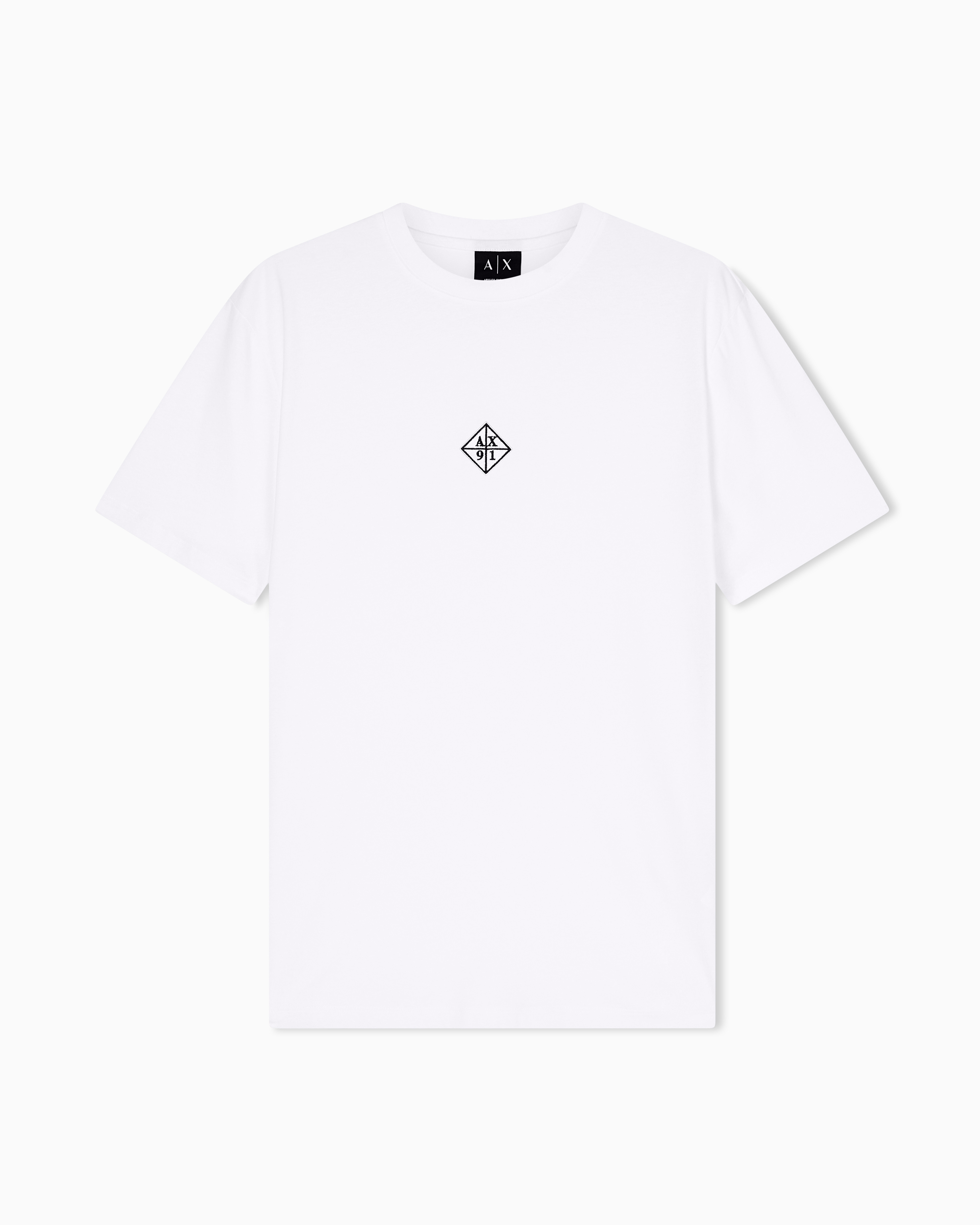 Armani Exchange Regular Fit T-Shirt In Cotone