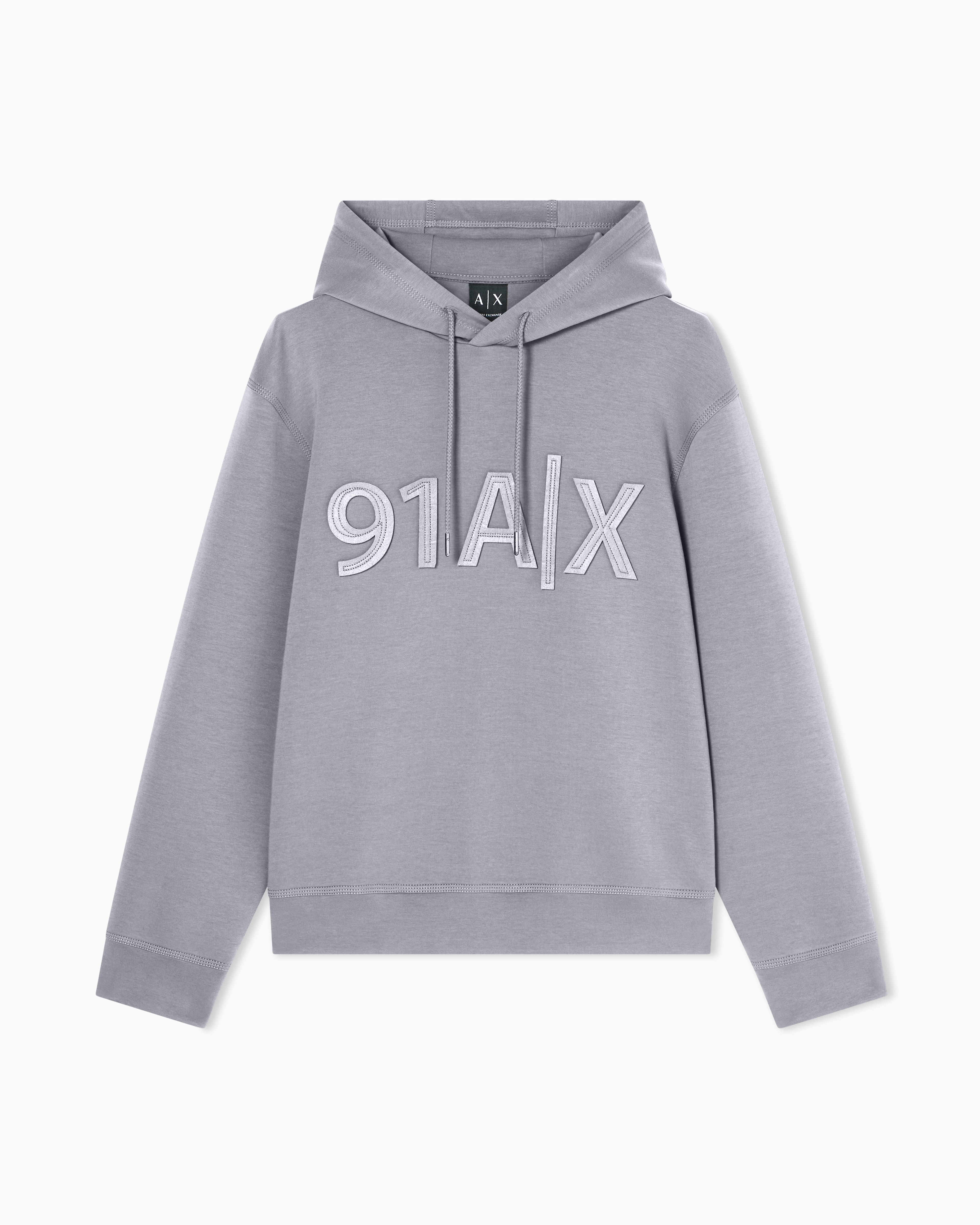 Armani Exchange Felpa Con Cappuccio In Cotone