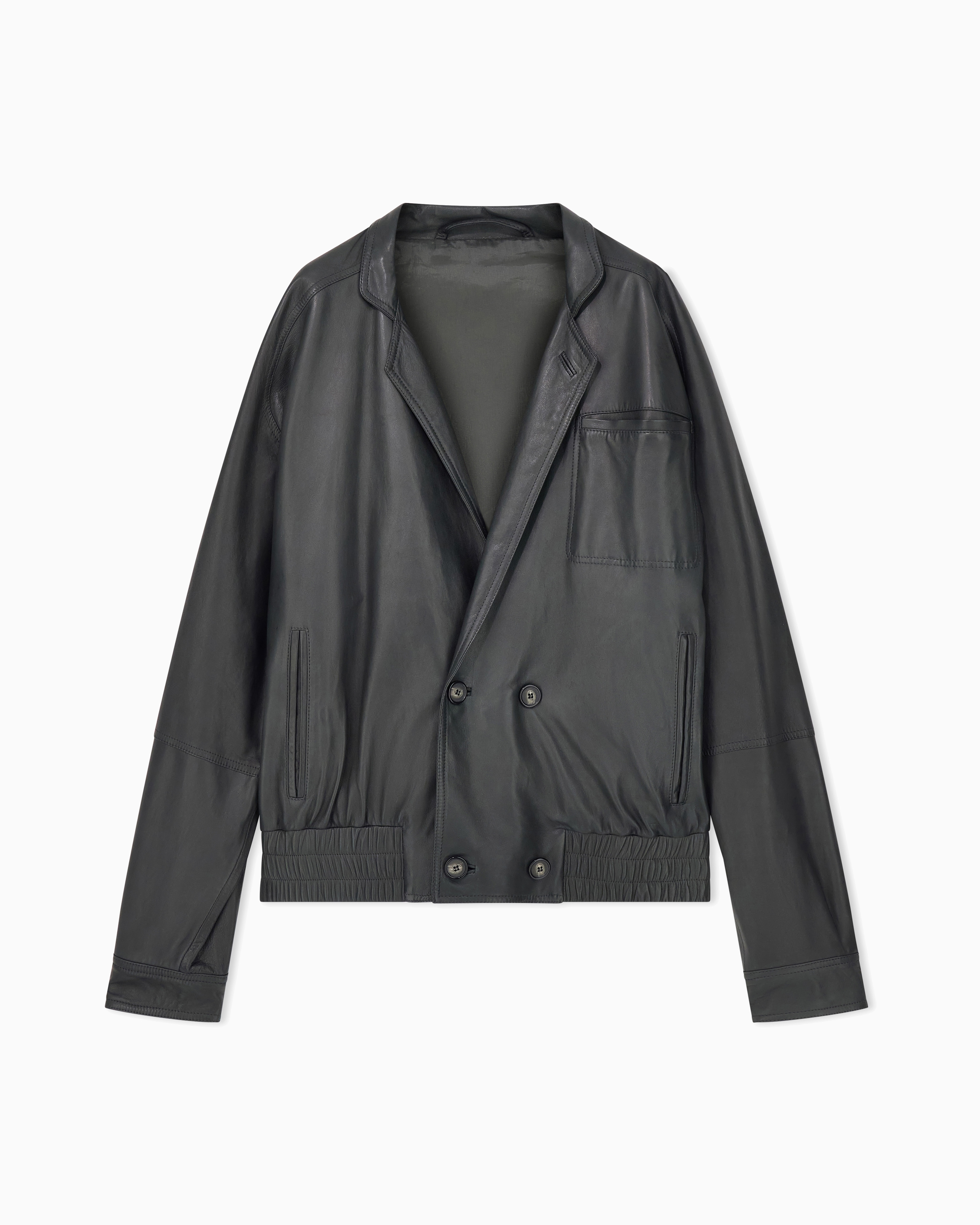 Giorgio Armani Black Armani/Archivio Ss1979 Double-Breasted Jacket