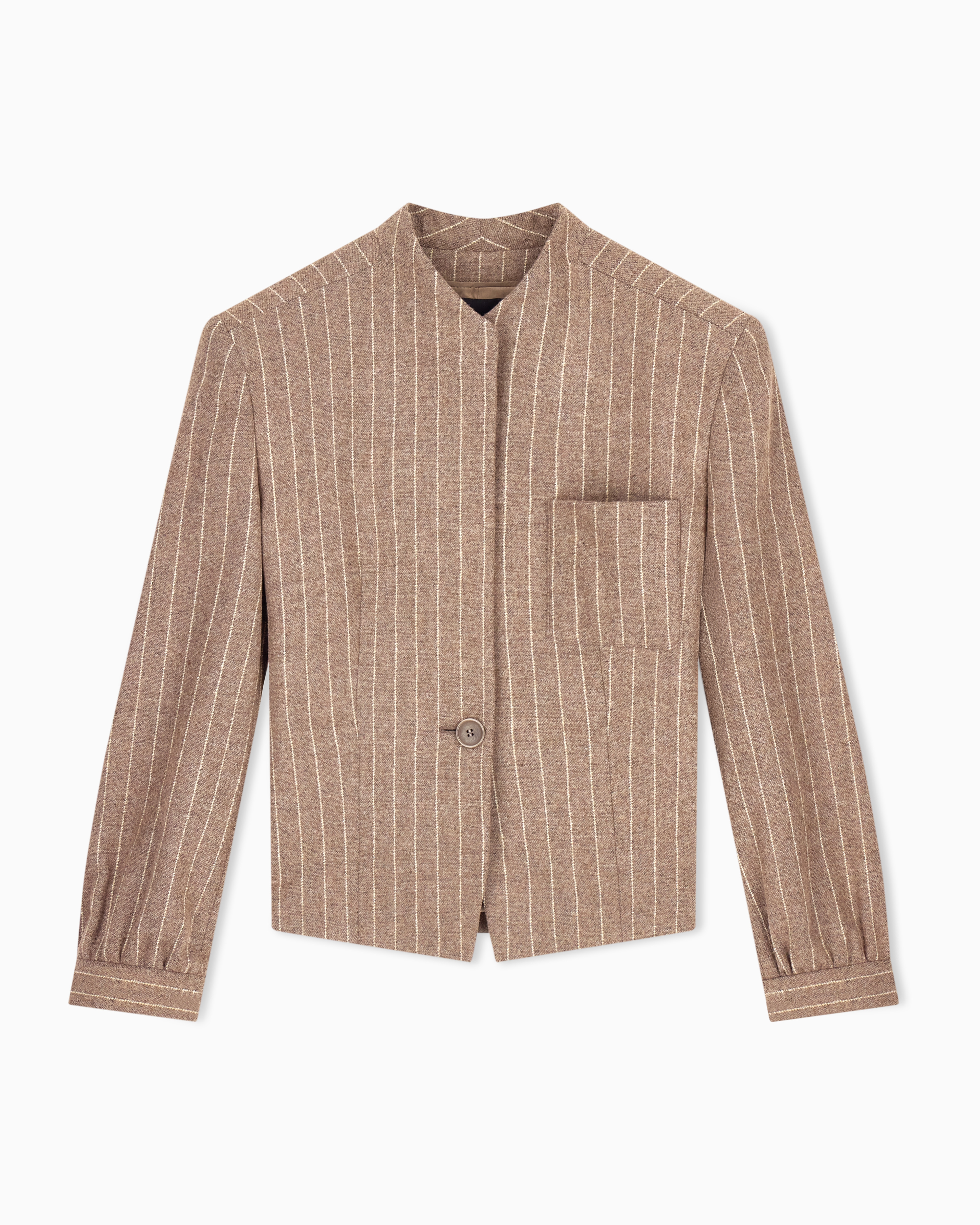 Giorgio Armani Brown Armani/Archivio Ss1979 Single-Breasted Jacket