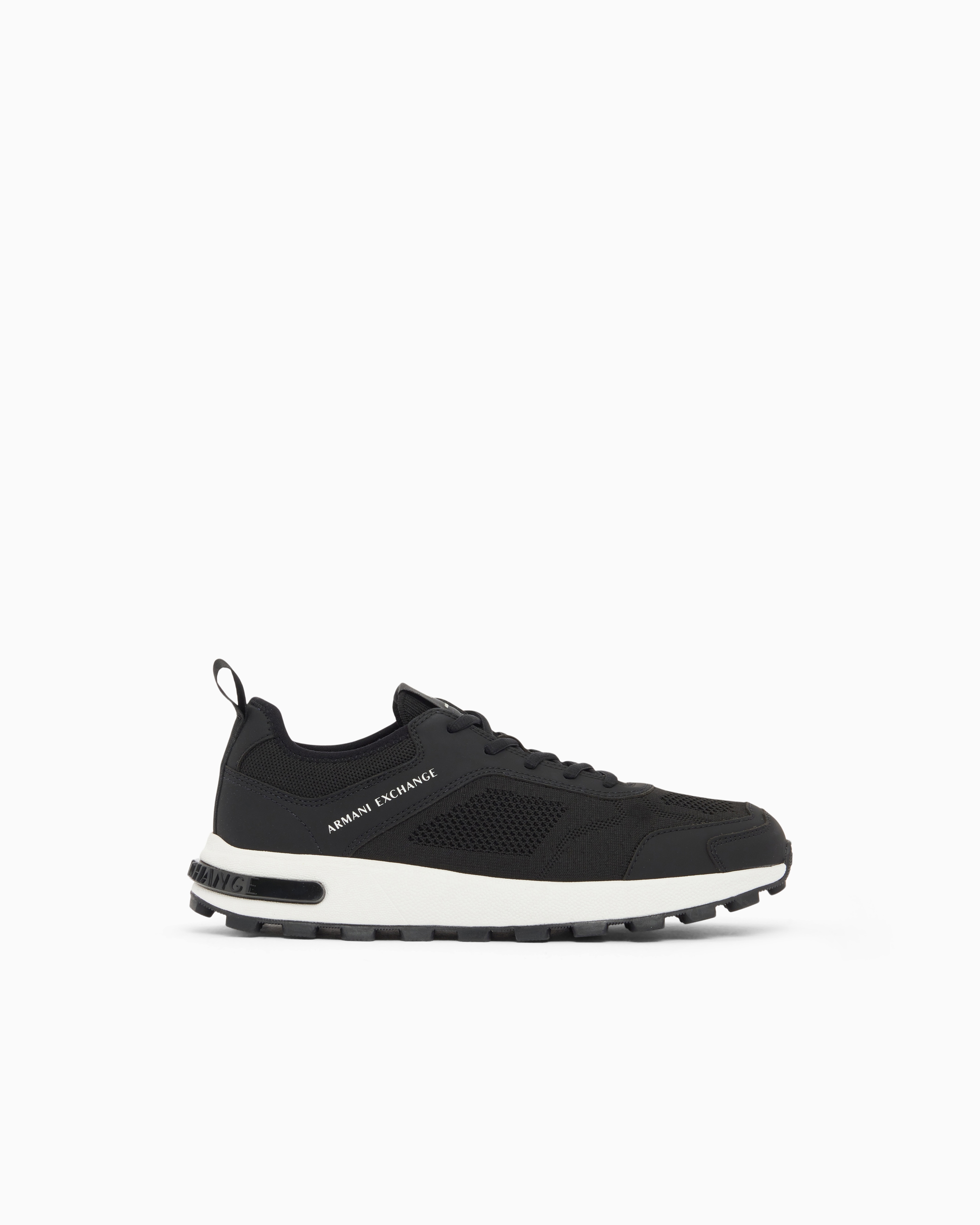 sneakers in knit with rubber sole | Armani Exchange