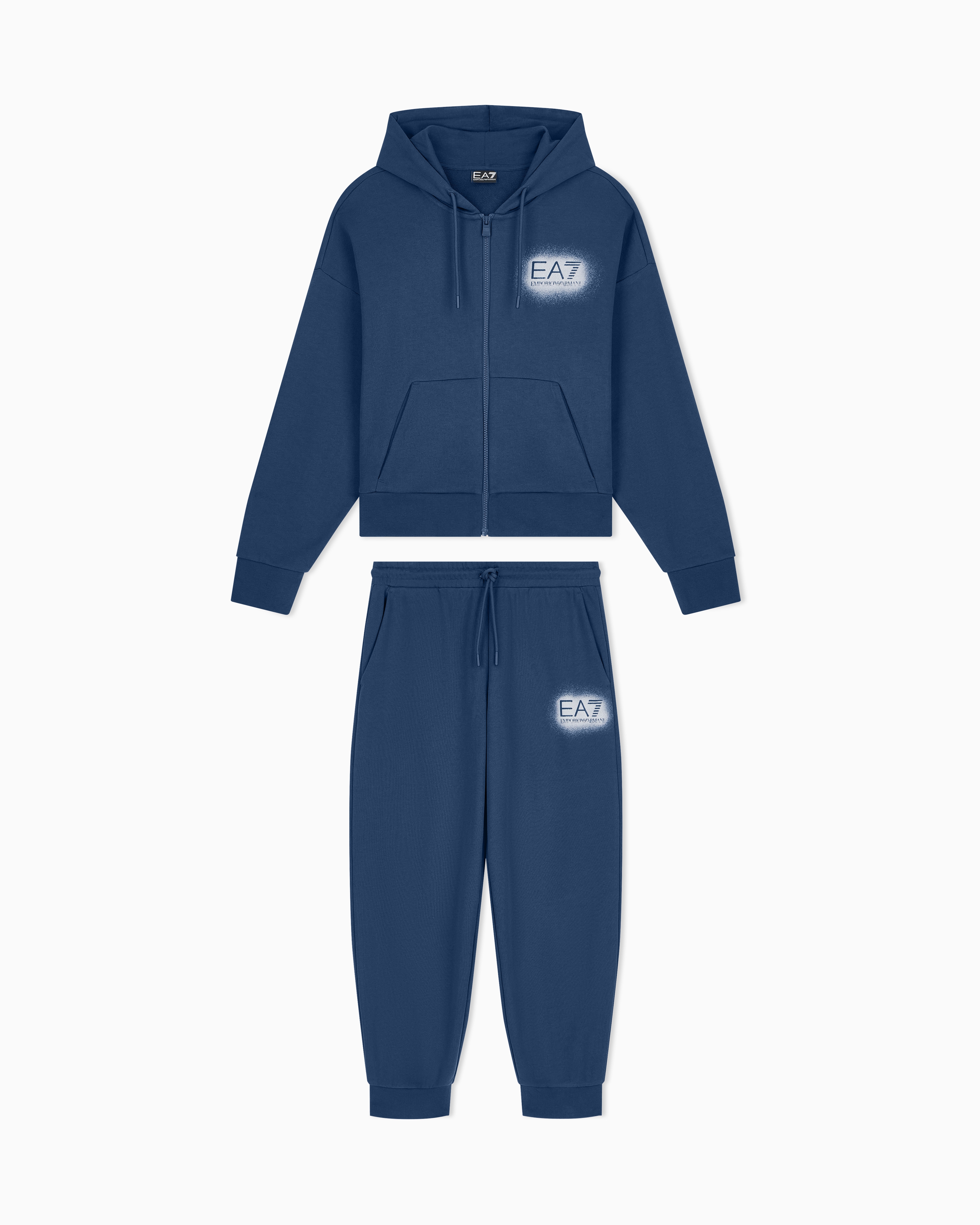 Ea7 Tuta Visibility In Misto Cotone