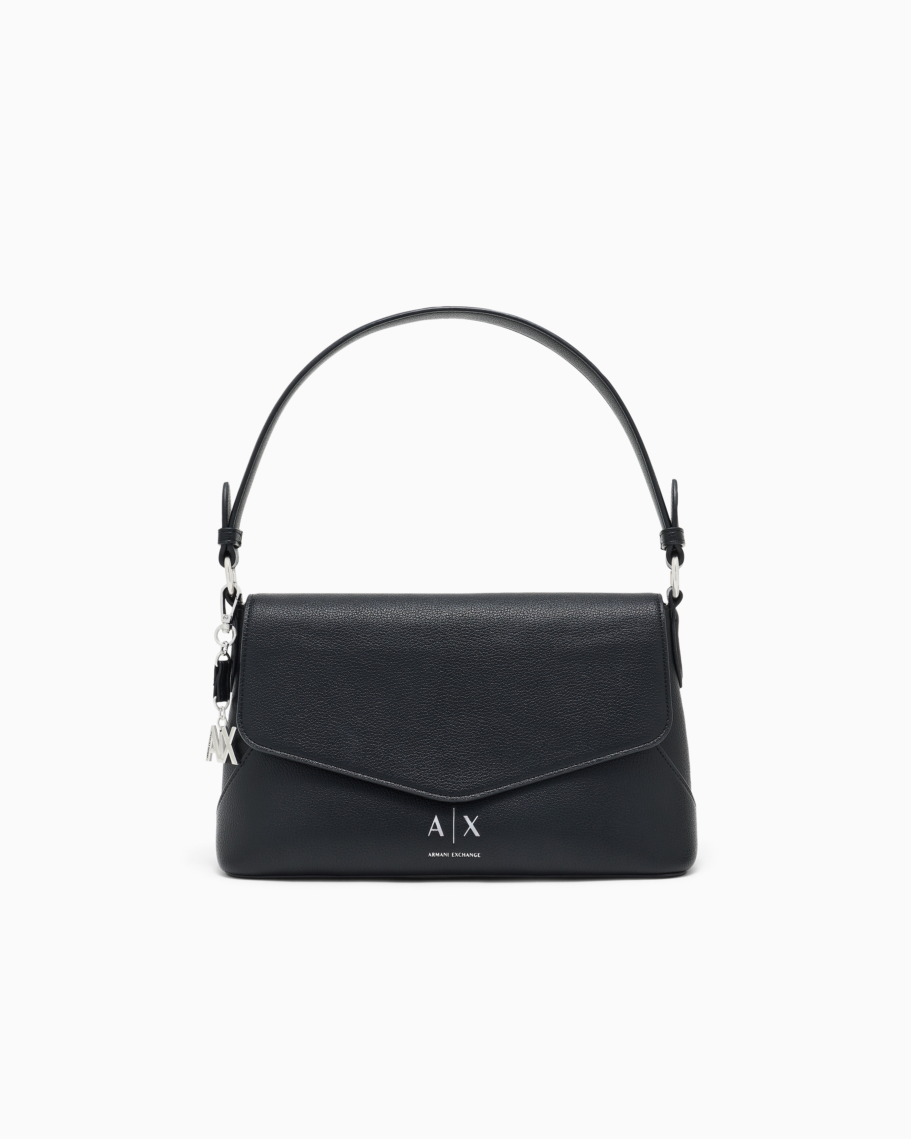 Armani Exchange Black Shoulder Bag With Strap