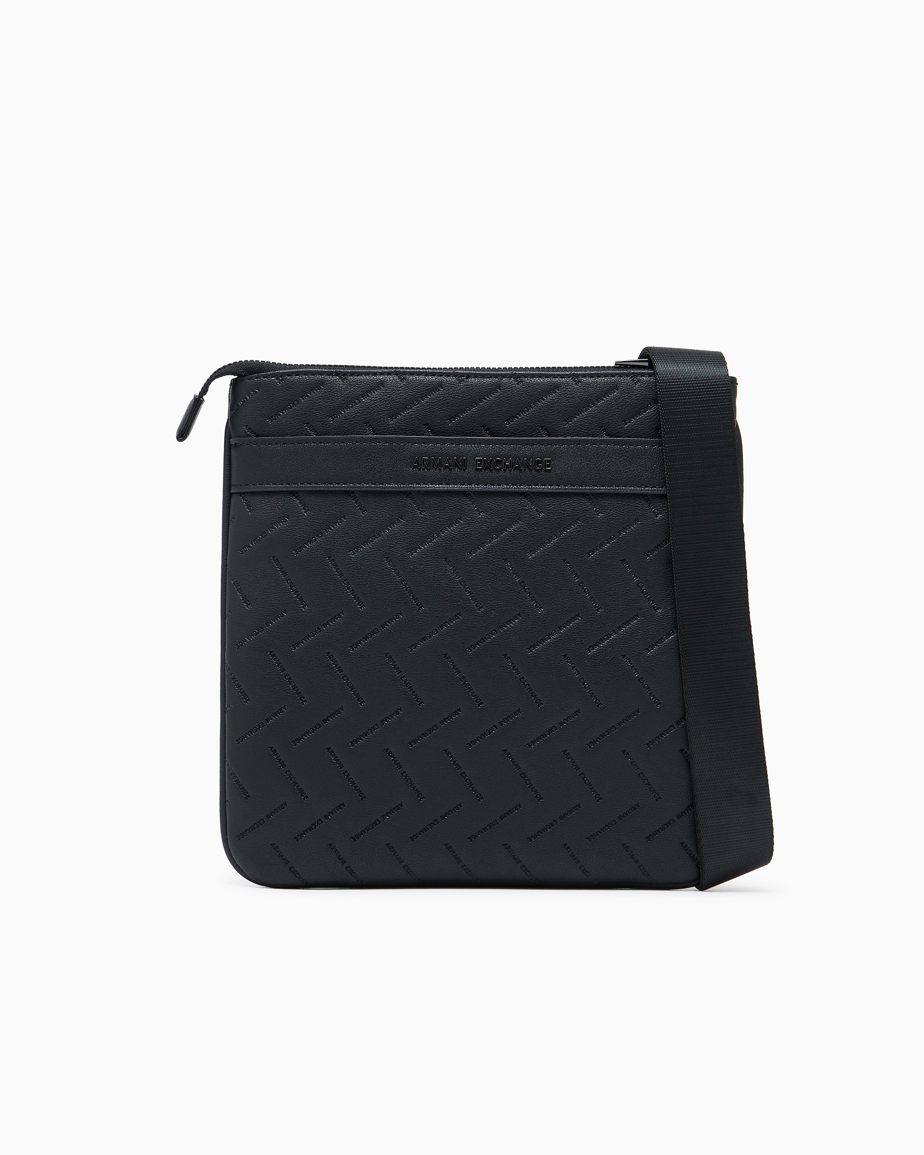 デボスロゴ フラットショルダーバッグ | Armani Exchange