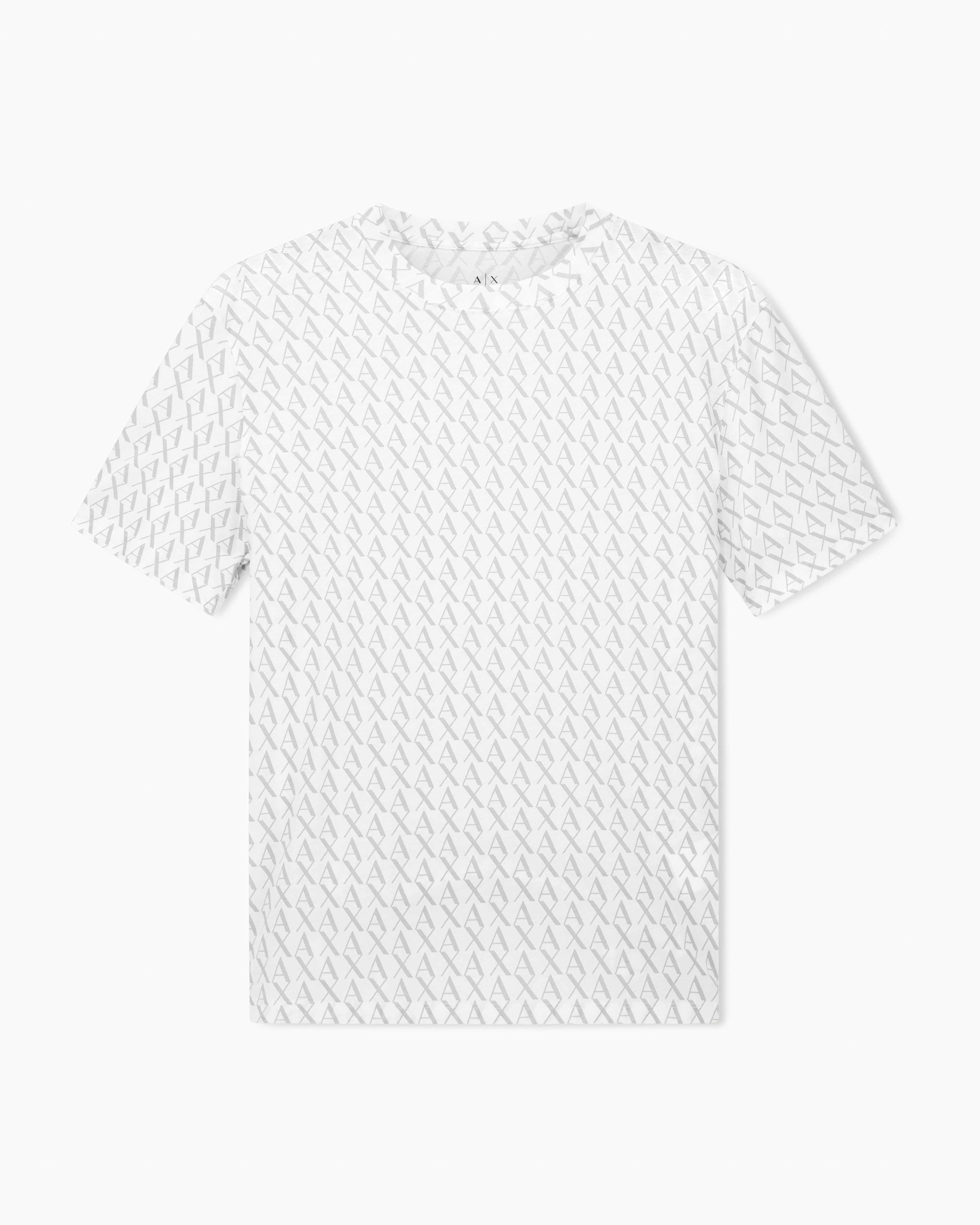 Armani Exchange T-Shirt Regular Fit In Jersey Di Cotone Basic