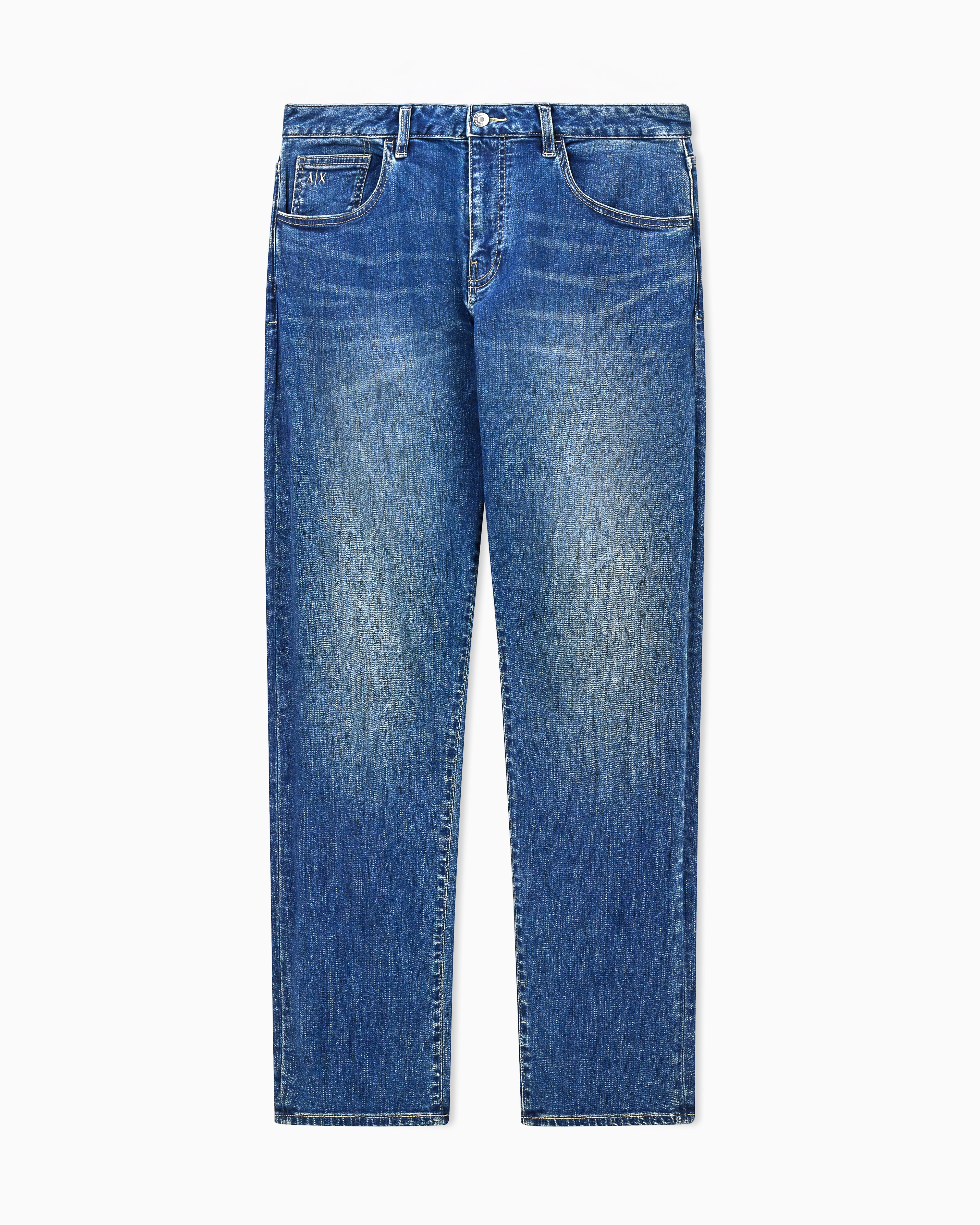 Armani Exchange Azzurro/Chiaro Slim Jeans In Denim Comfort
