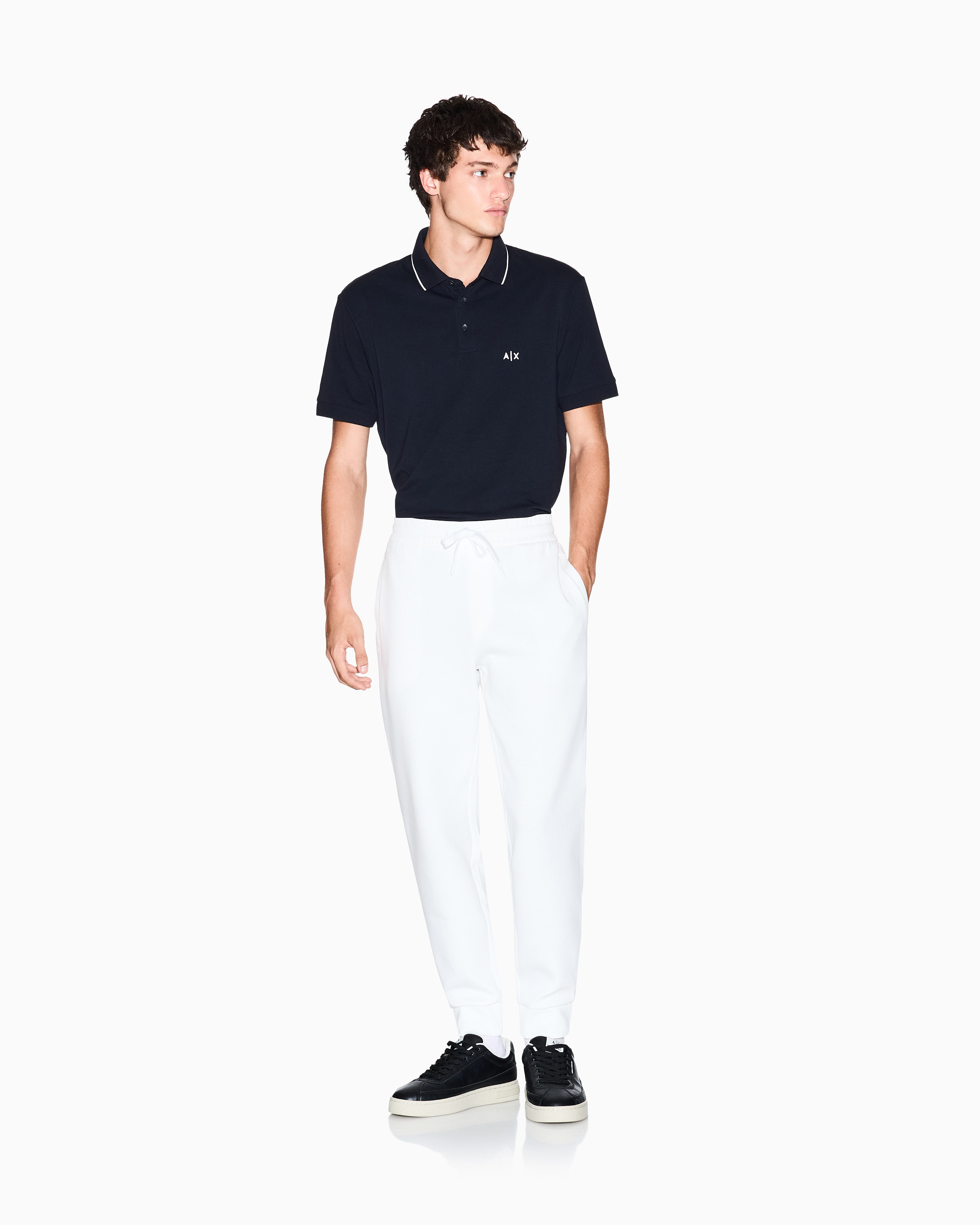 Jogger pants tapered stretch for man | Armani Exchange
