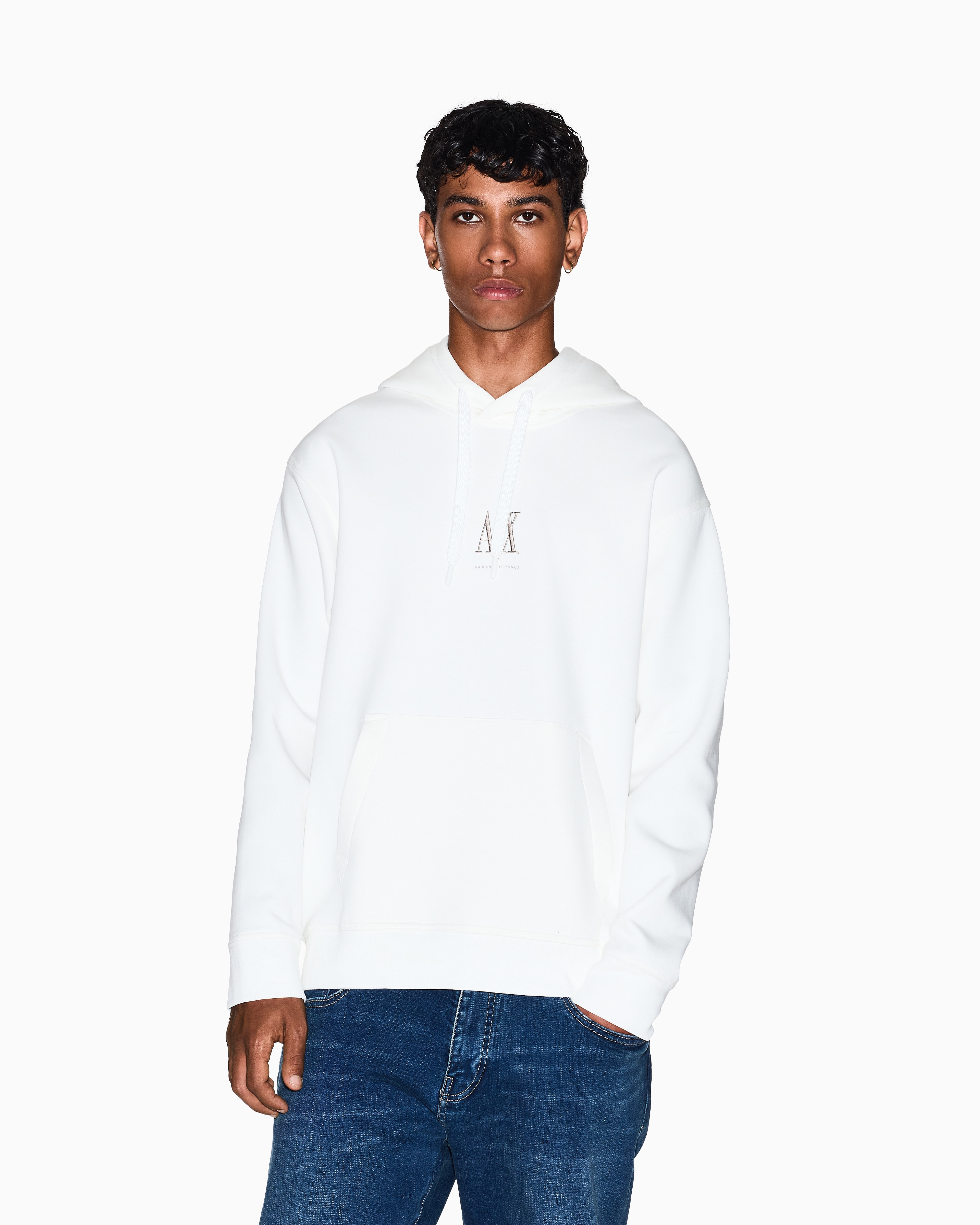 Hoodie With Embroidered Logo Cod Xm000369 Af10818 U0009