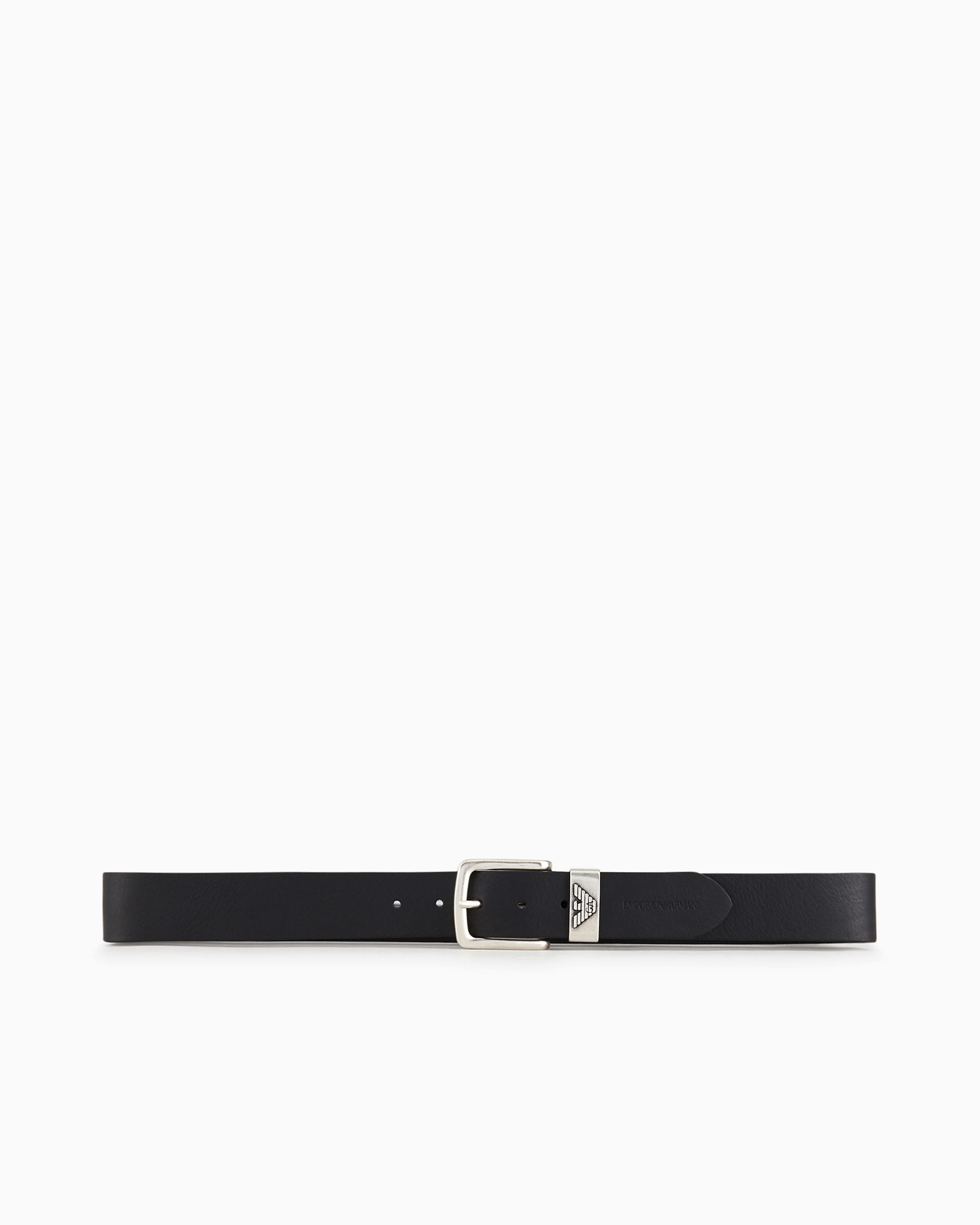 ベルト レザー製 ロゴバックル | Emporio Armani