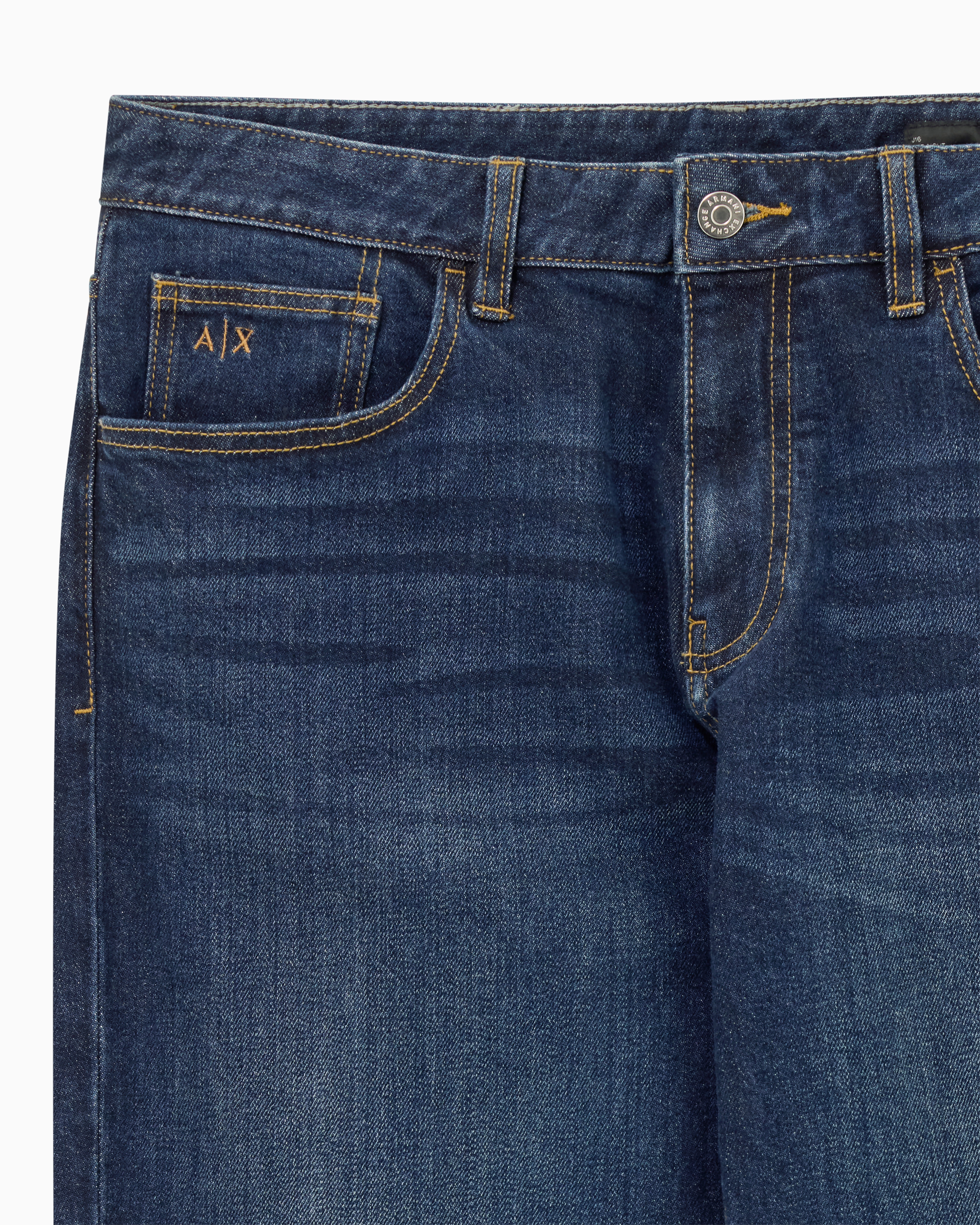 Straight fit jeans in comfort denim | Armani Exchange Straight fit jeans in comfort denim | Armani Exchange