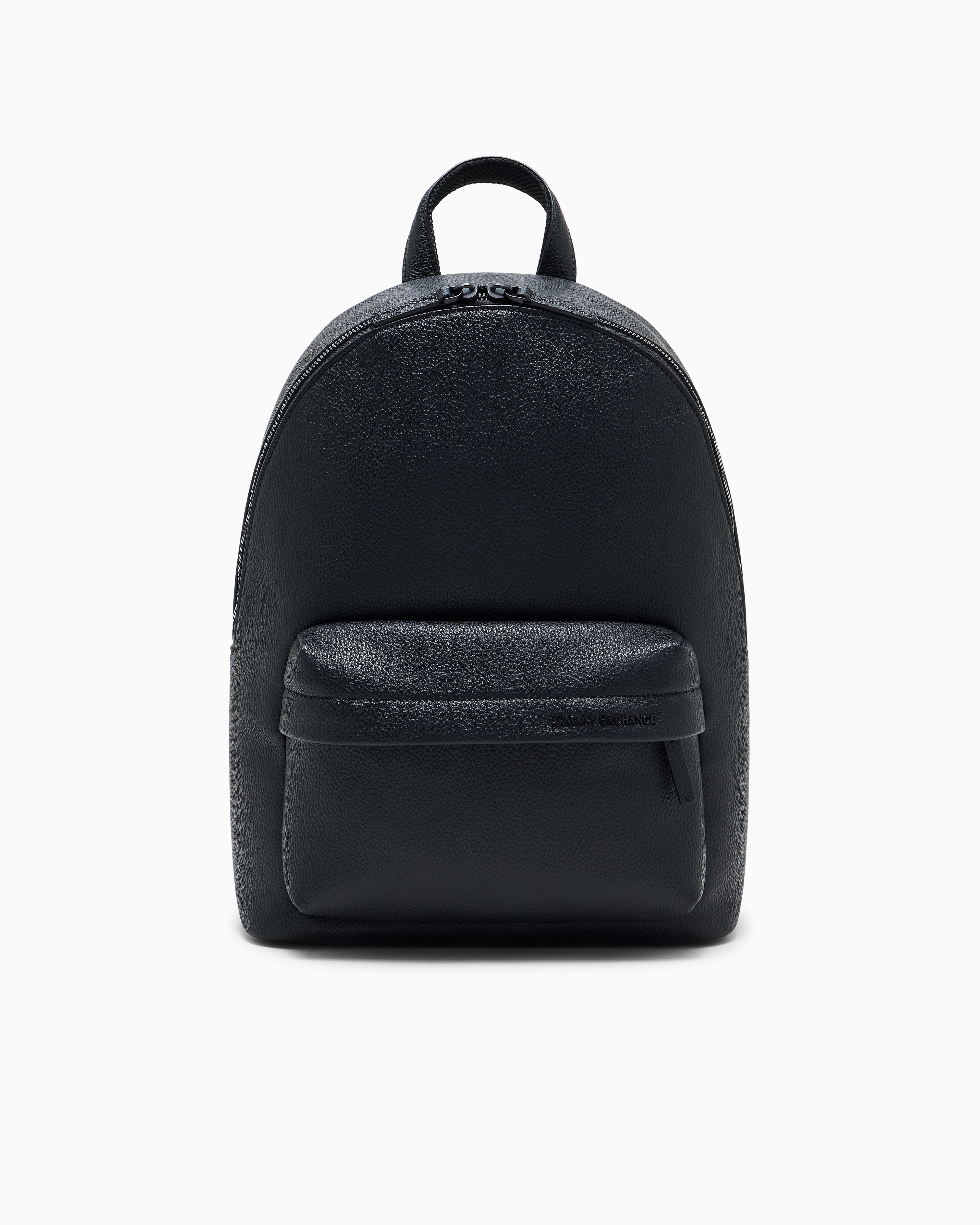 Armani Exchange Black Backpacks