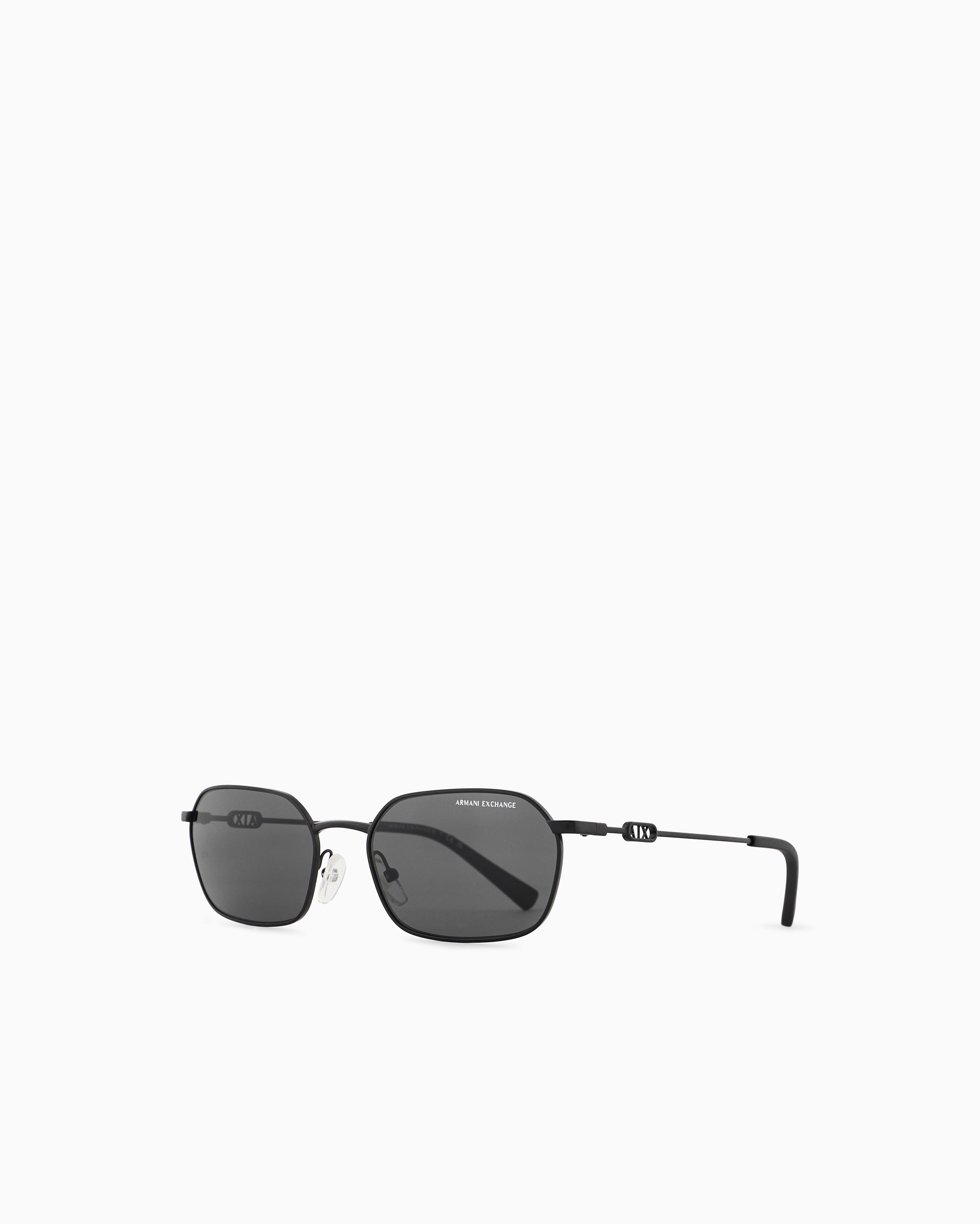 Armani Exchange Unisex Black Sunglasses
