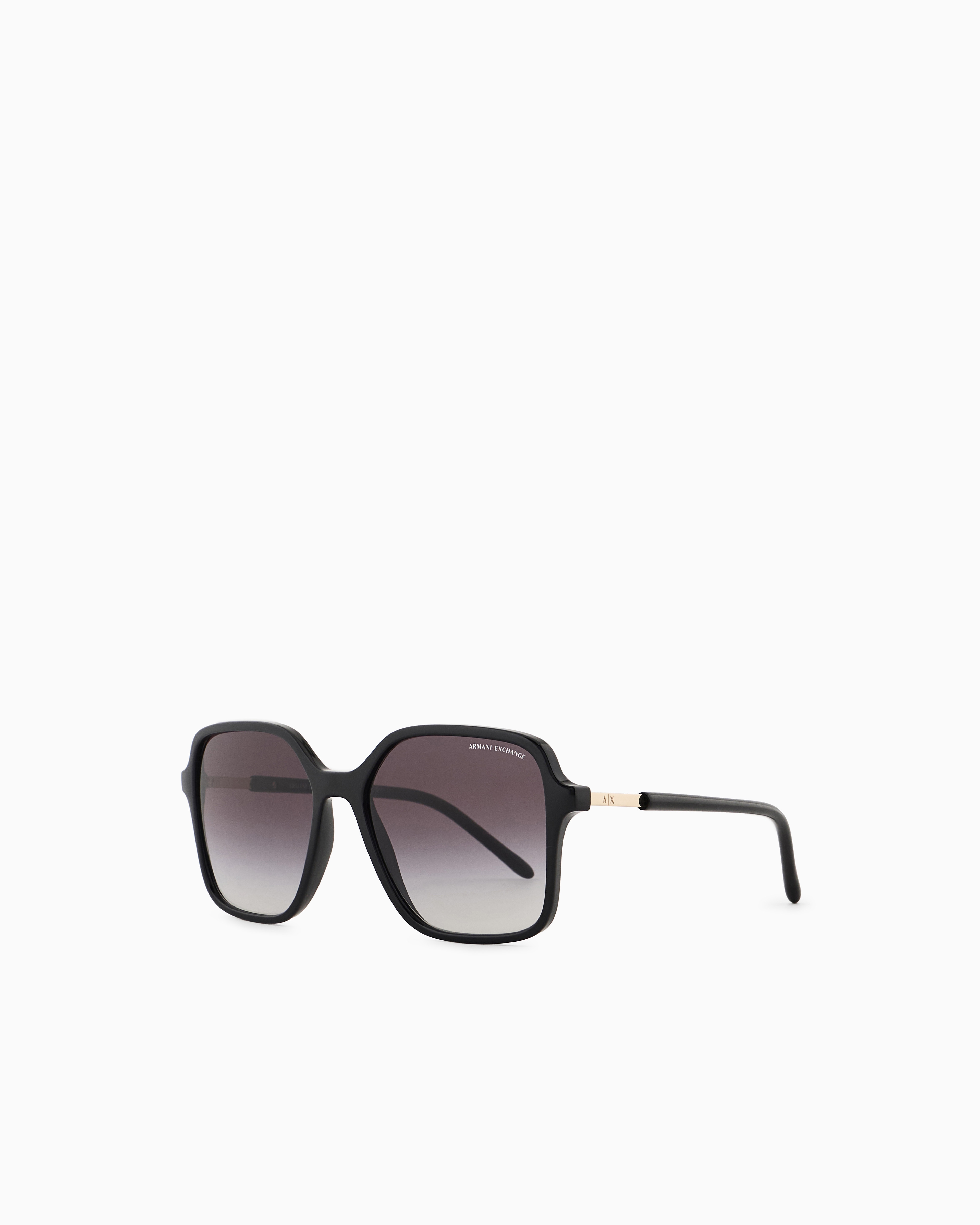Armani Exchange Women's Black Square Sunglasses