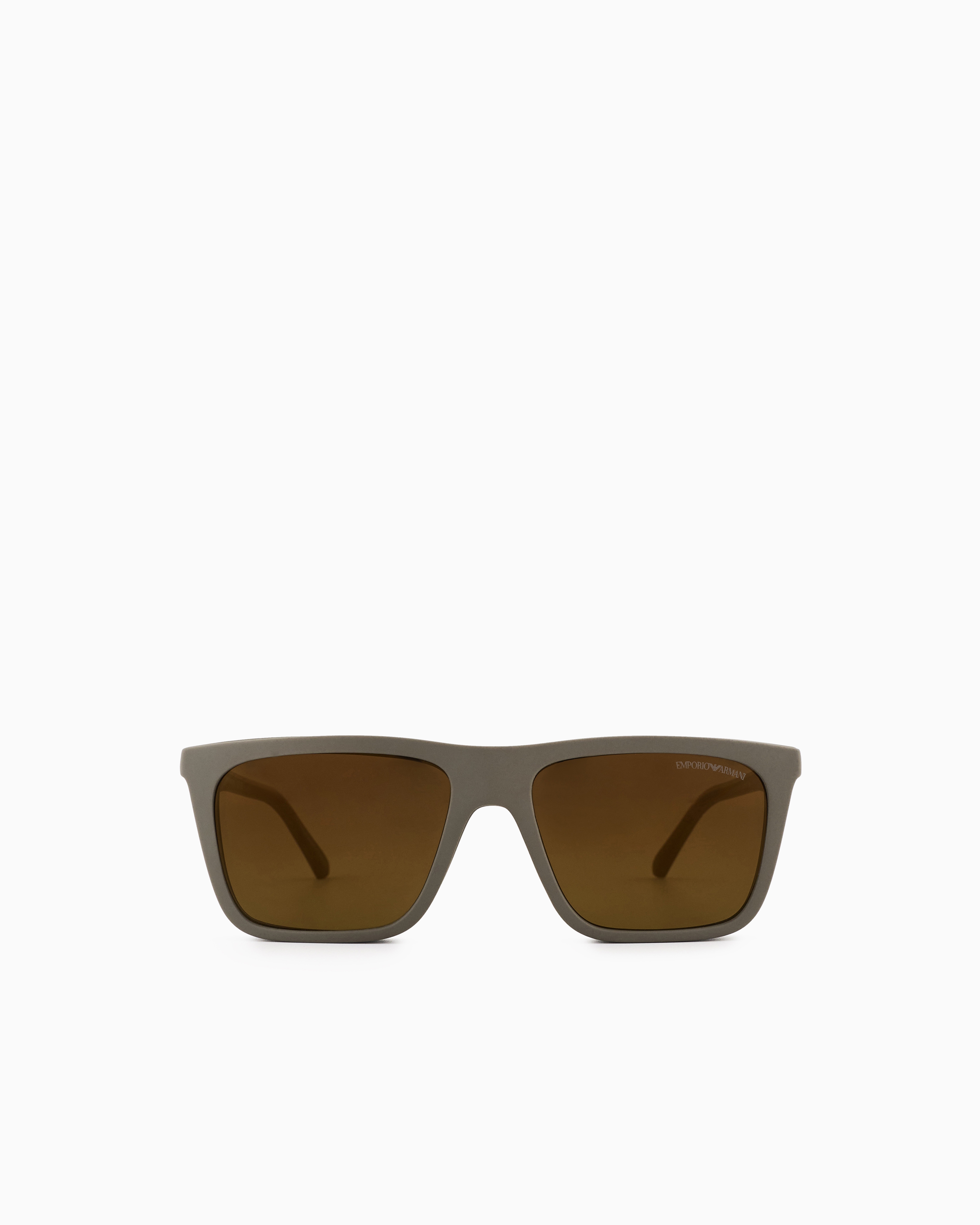 Emporio Armani Men's Beige ’S Square Sunglasses
