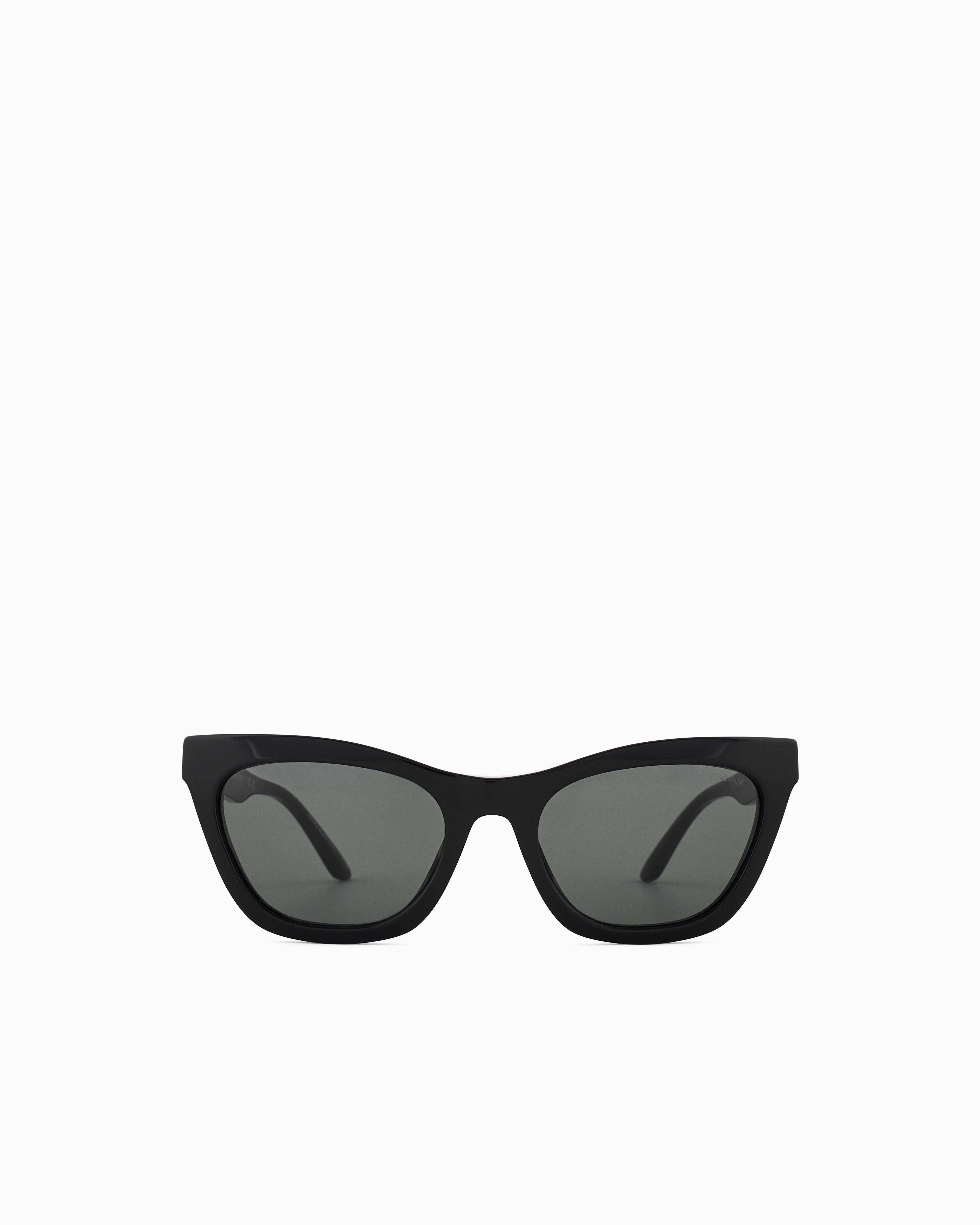 Emporio Armani Women's Black ’S Cat-Eye Sunglasses